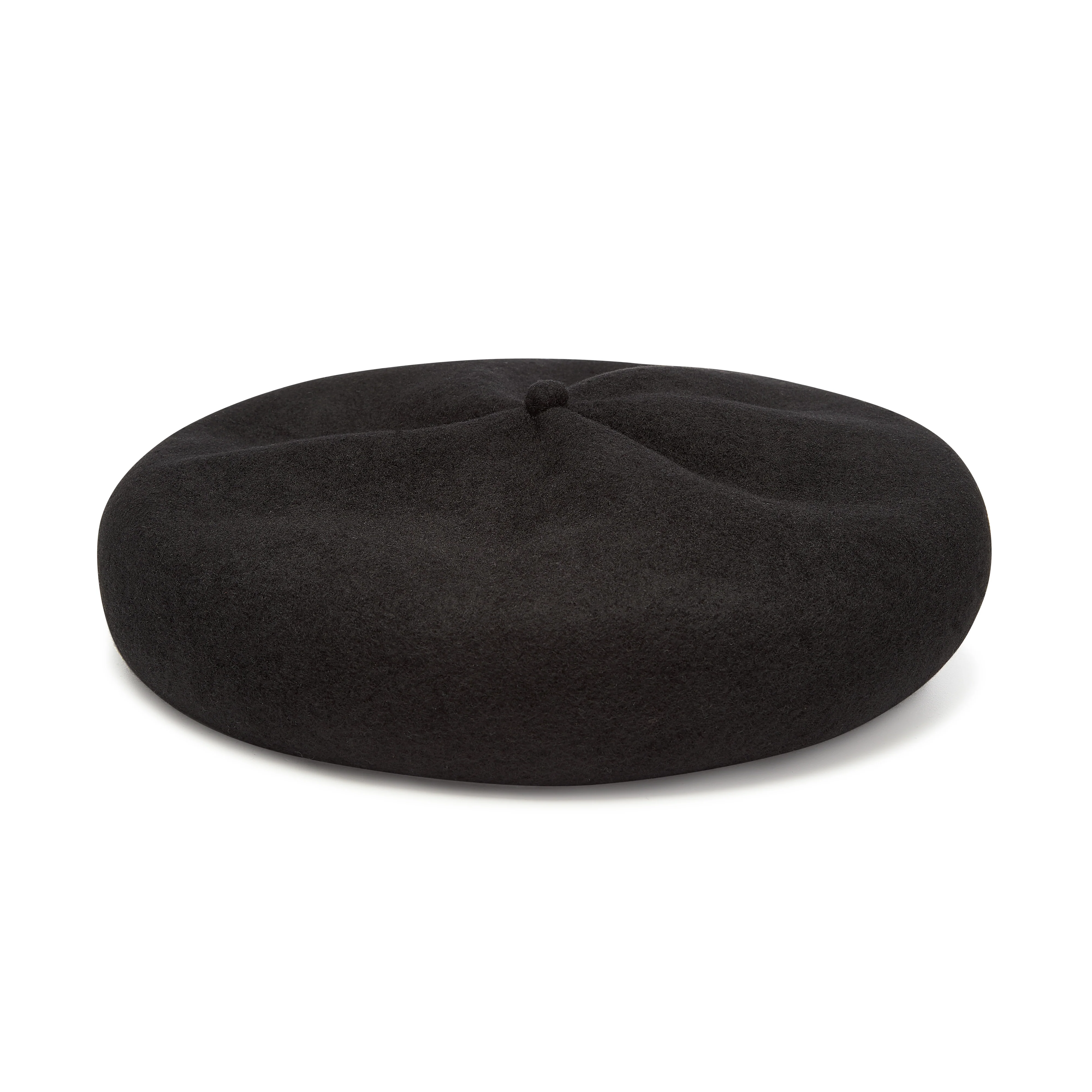 Mature Ha - Women's Beret Top Gather Big - (Black) - Image 3