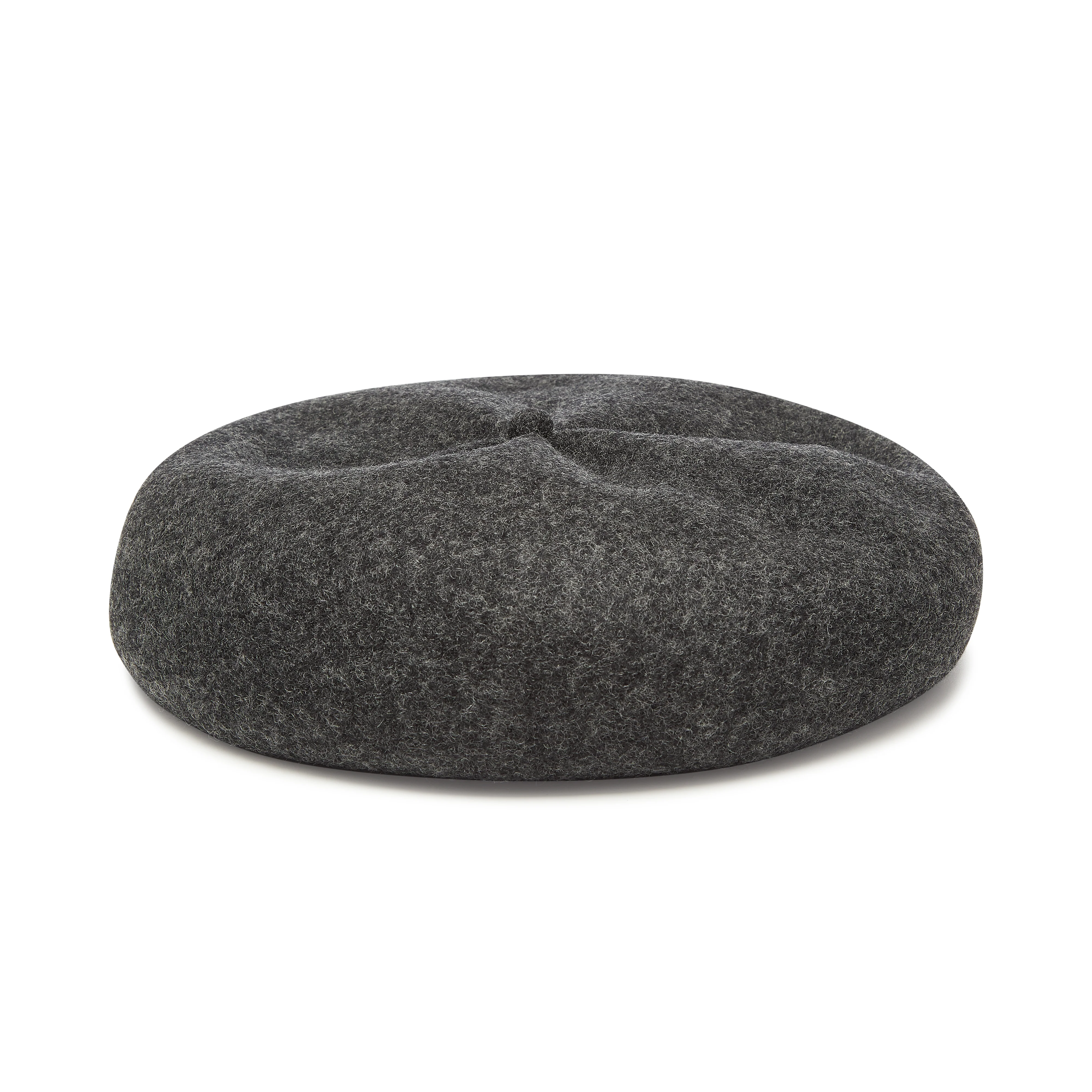 Mature Ha - Women's Beret Top Gather Big - (Charcoal) - Image 2