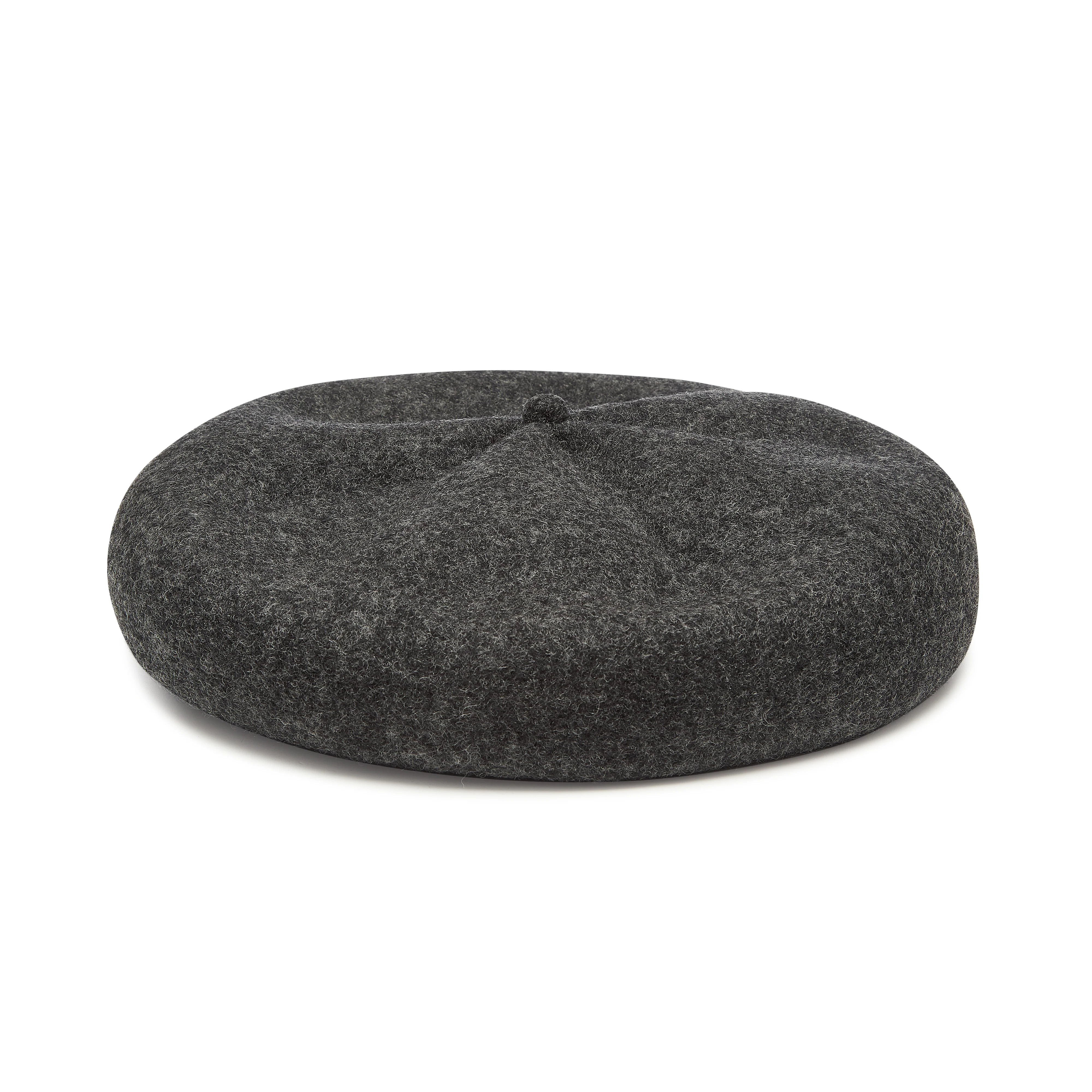 Mature Ha - Women's Beret Top Gather Big - (Charcoal) - Image 3