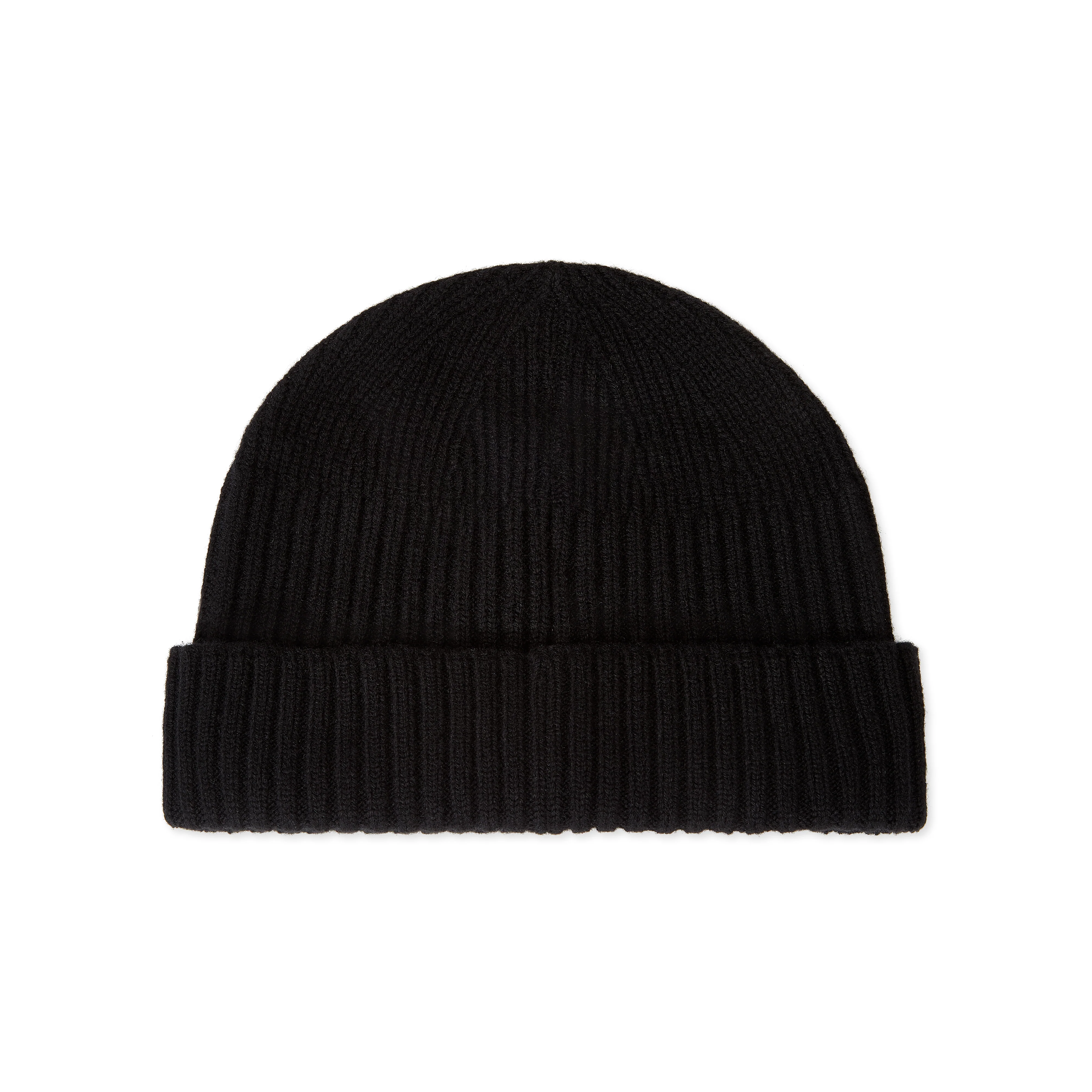 Mature Ha - Men's Long Rib Knit Cap - (Black) - Image 2