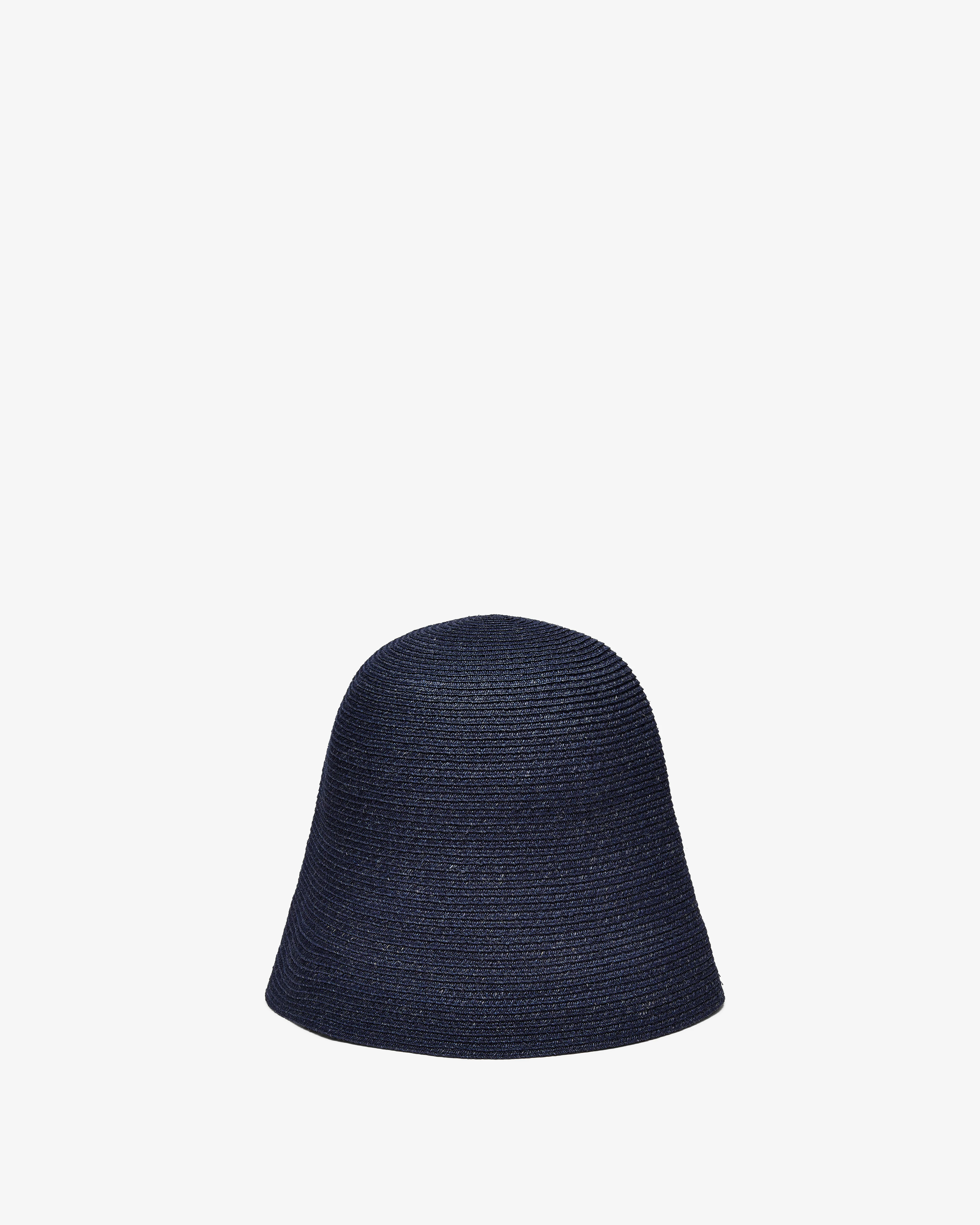 Mature Ha - Women's Raffia Free Hat - (Navy/Black) - Image 2