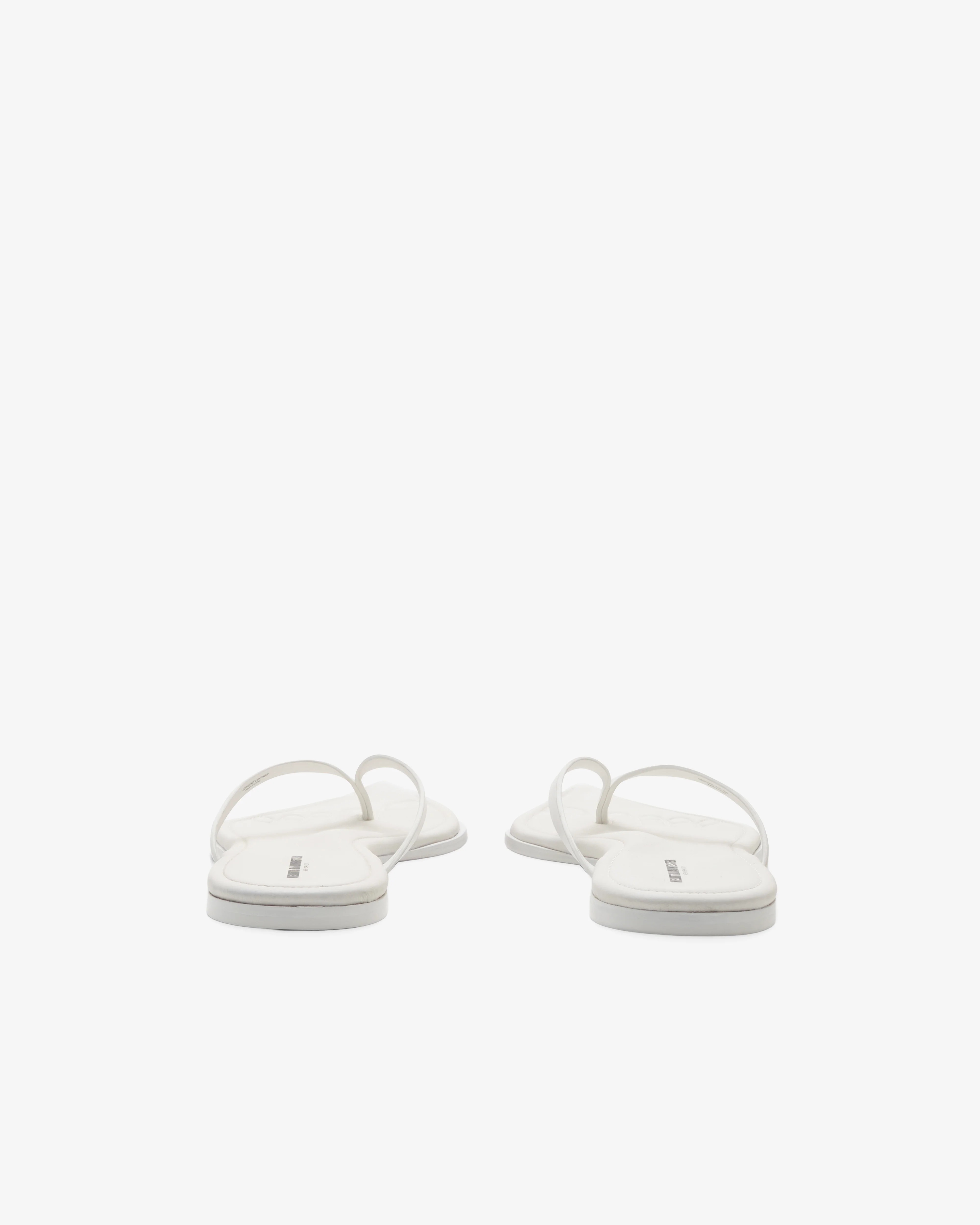 Melitta Baumeister - Women's Pointy Flip Flop - (White) - Image 3