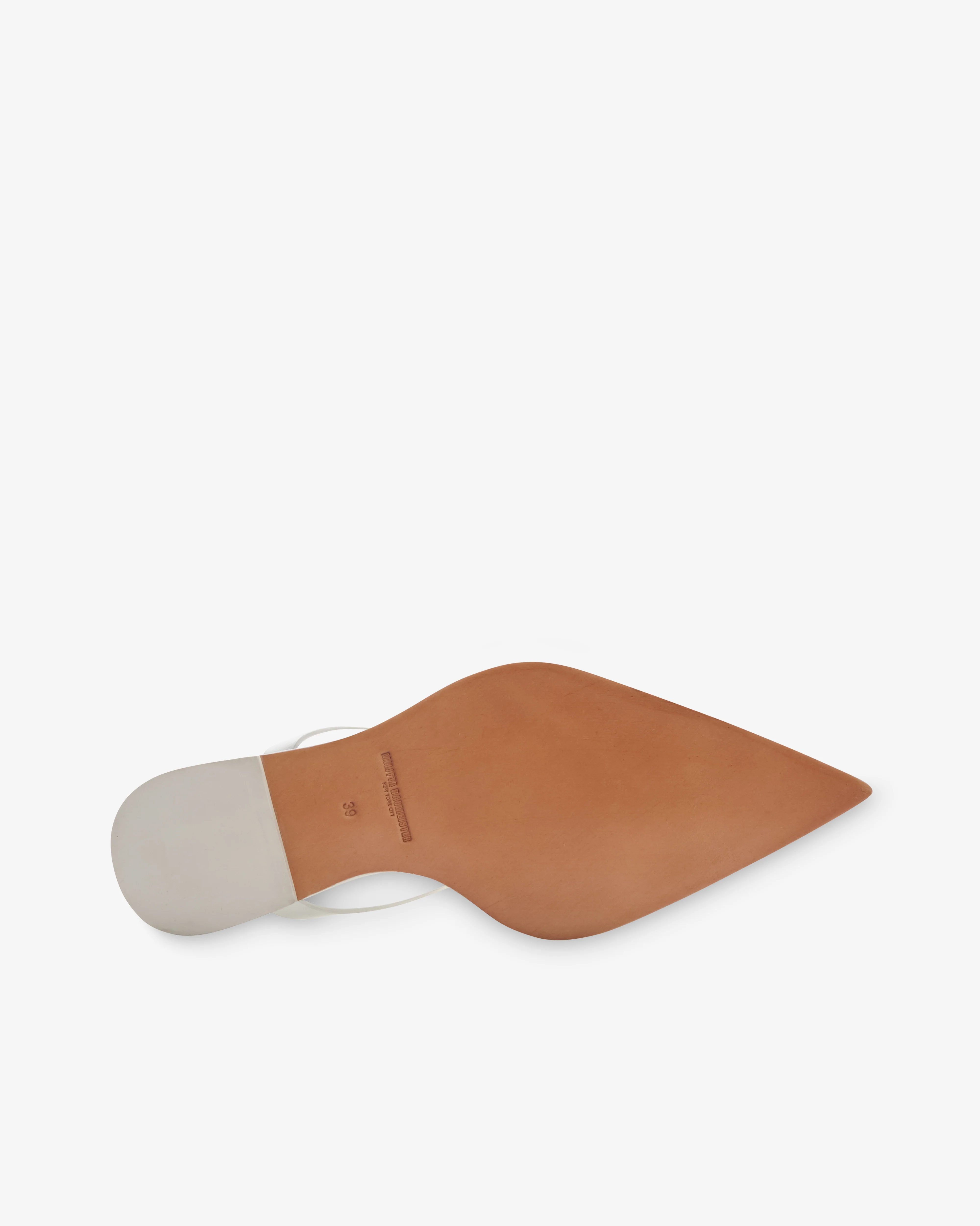Melitta Baumeister - Women's Pointy Flip Flop - (White) - Image 4