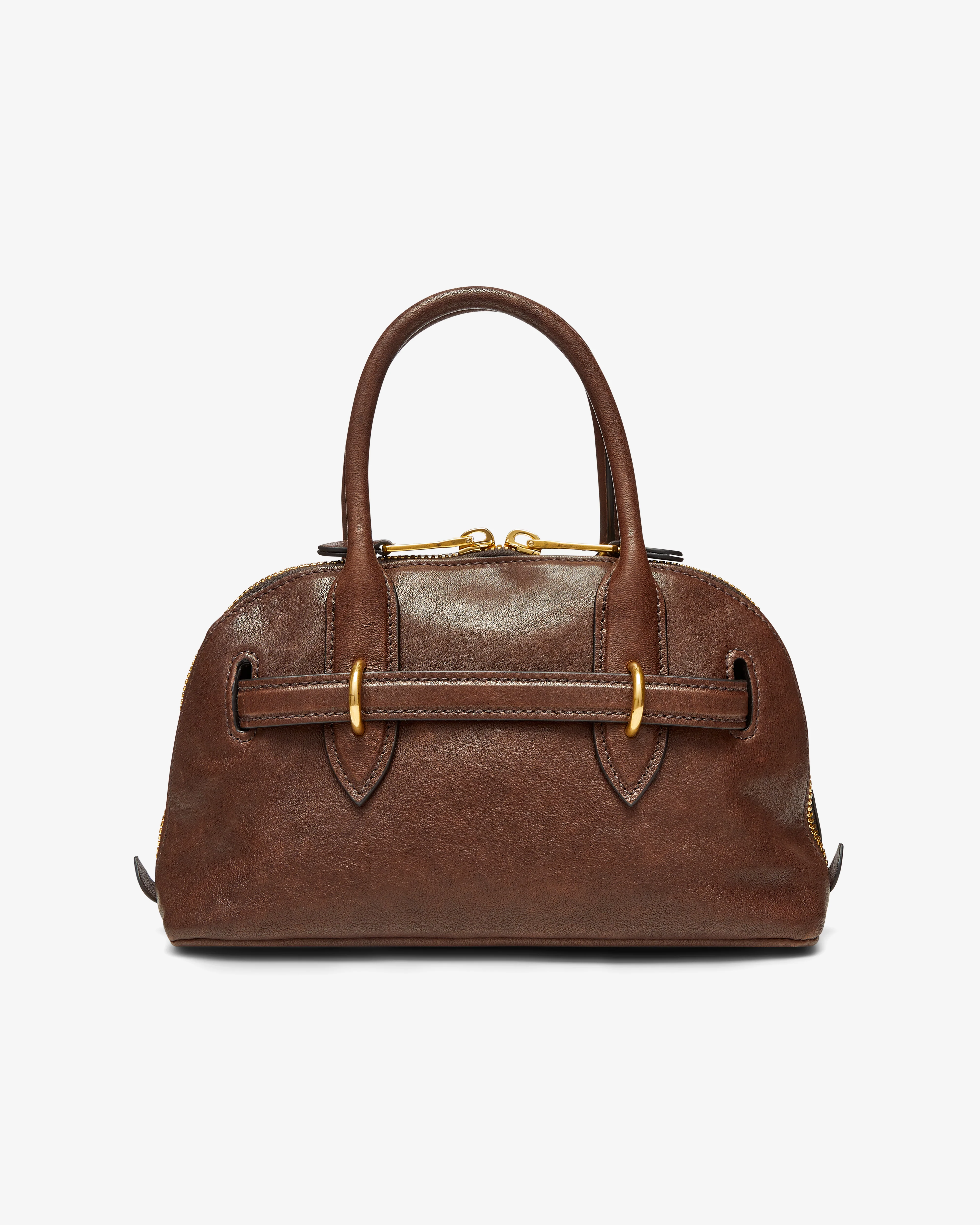 Miu Miu - Women's Aventure Nappa Leather Top-Handle Bag - (Briarwood) - Image 3