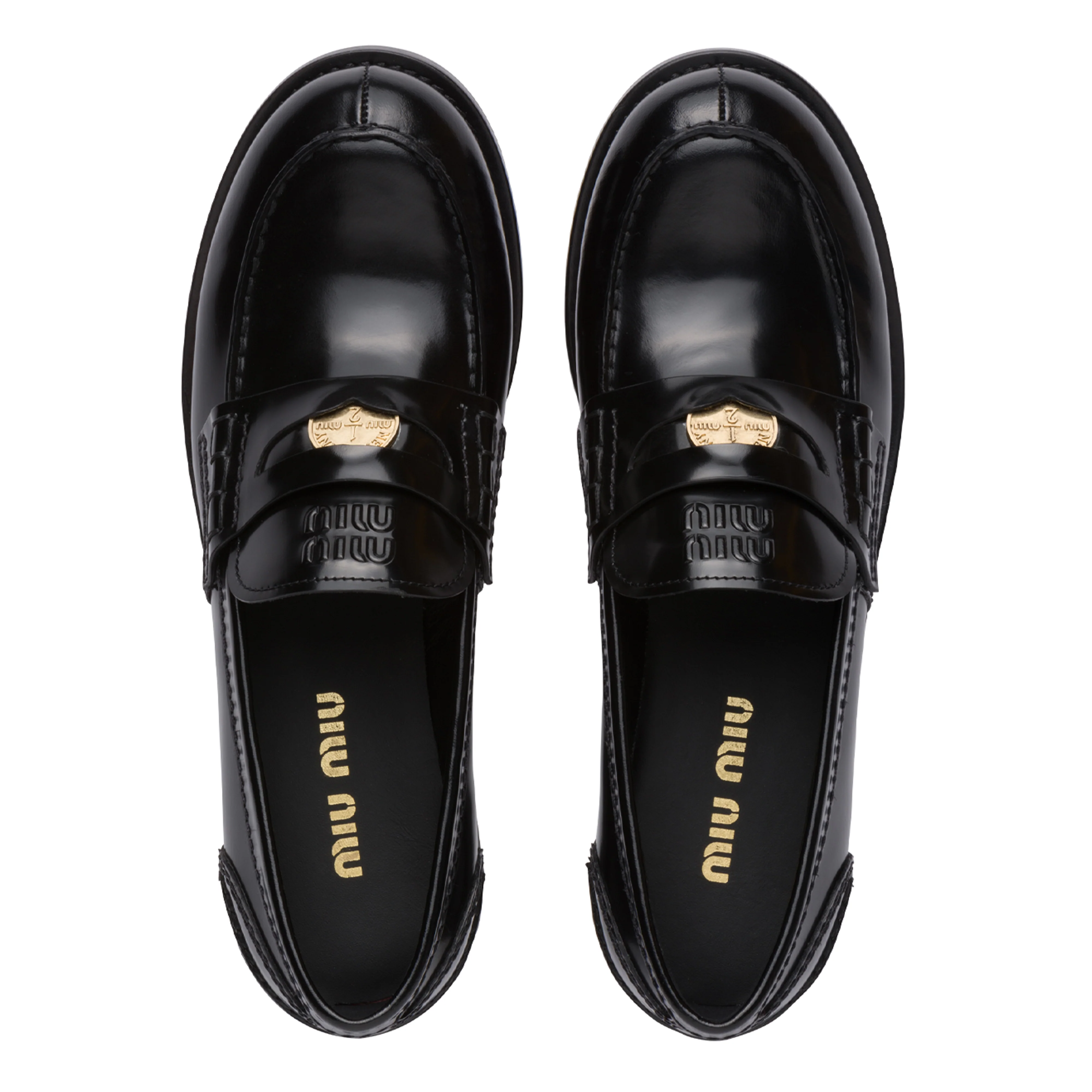 Miu Miu - Women's Loafers - (Black) - Image 3