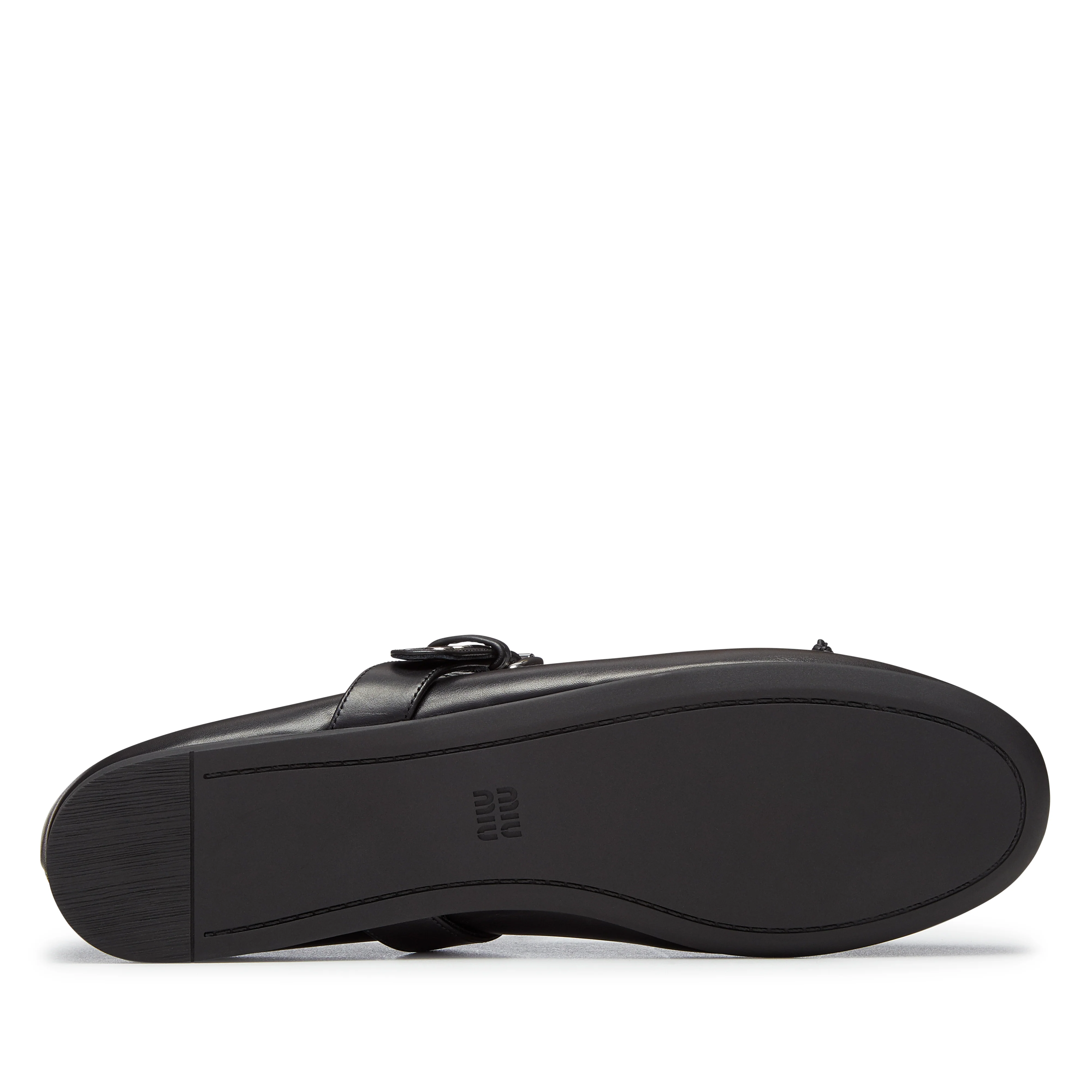 Miu Miu - Women's Ballerina Shoe - (Black) - Image 4
