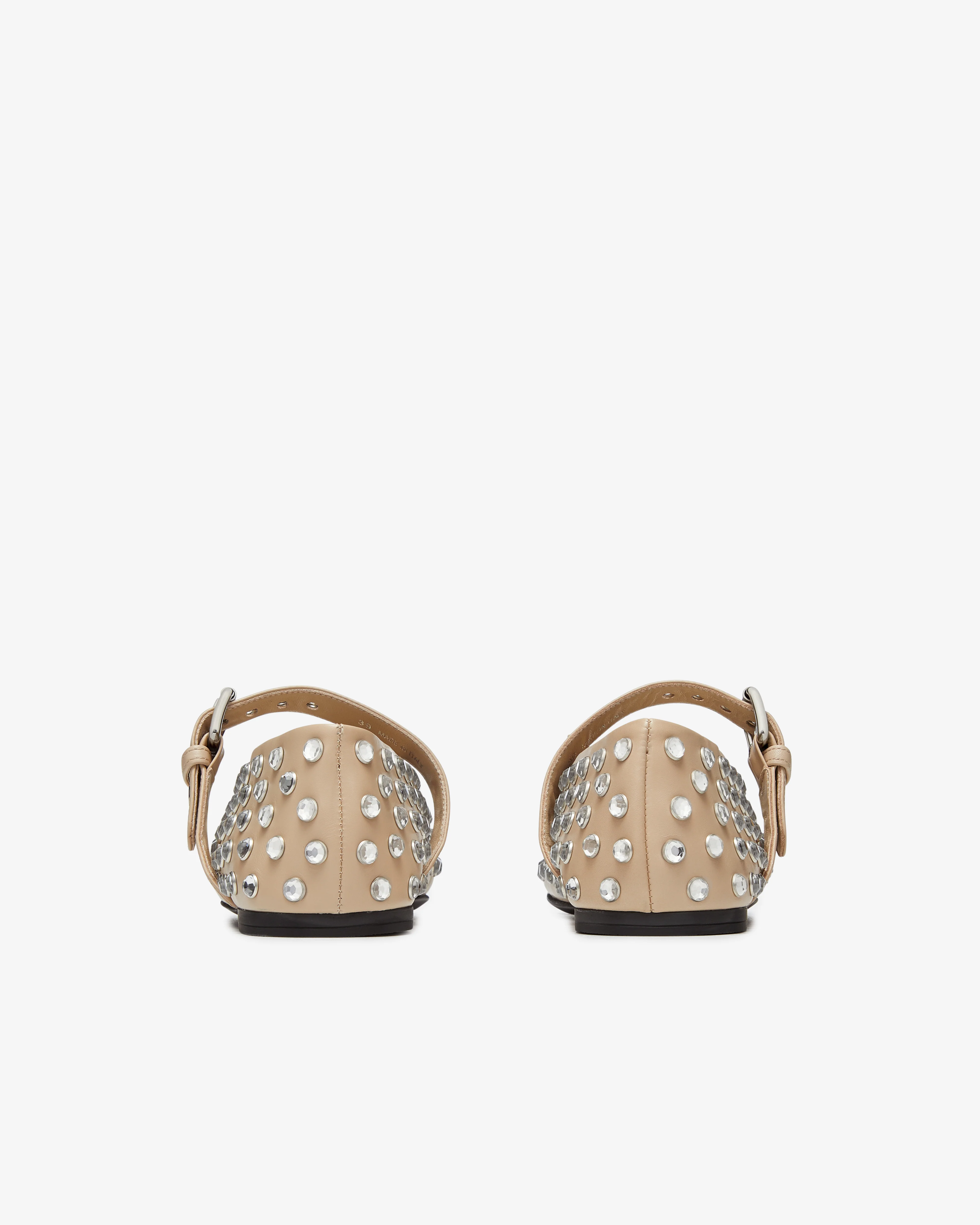 Miu Miu - Women’s Ballerina Shoe - (Travertine) - Image 3