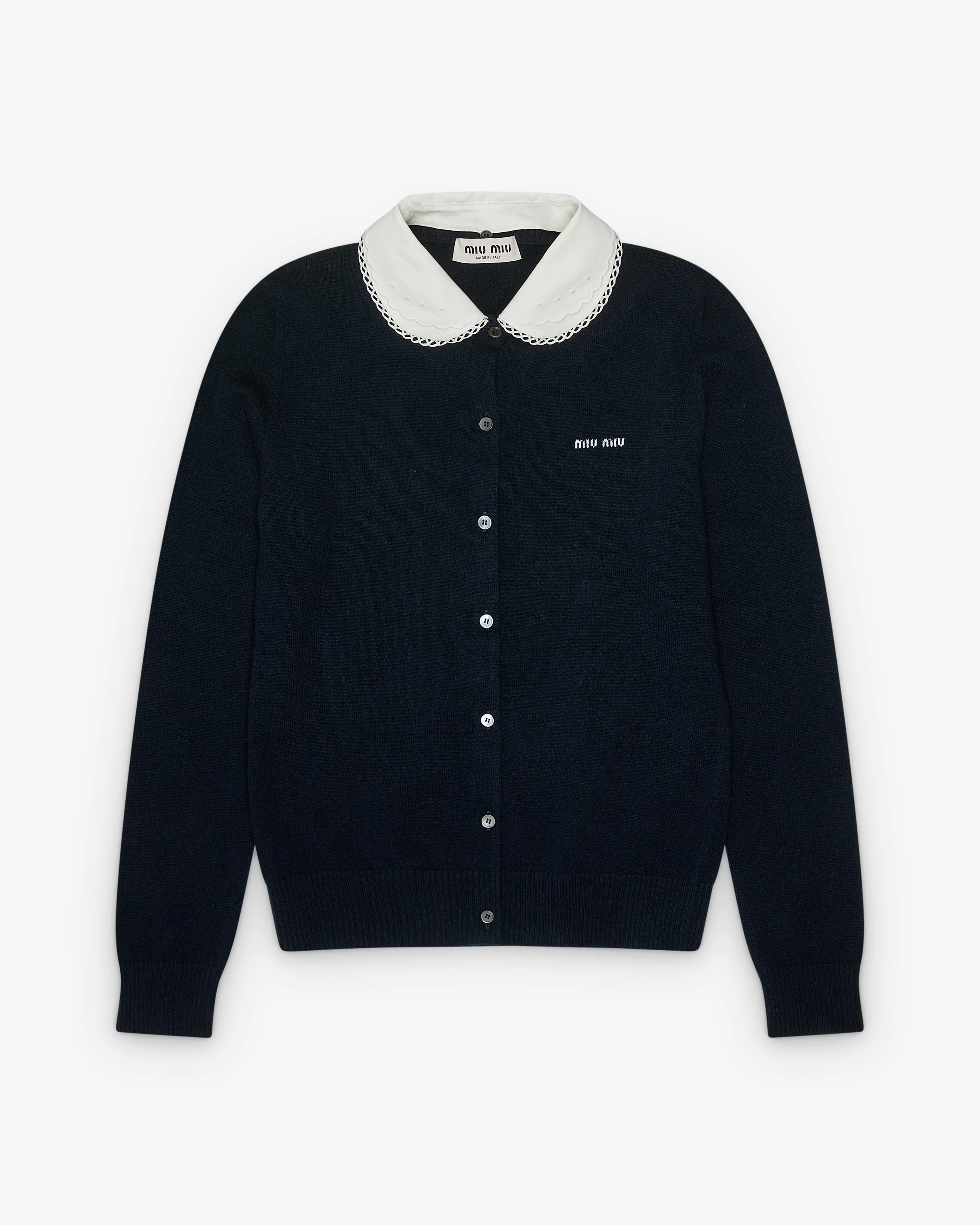 Miu Miu - Women's Cardigan - (Navy)