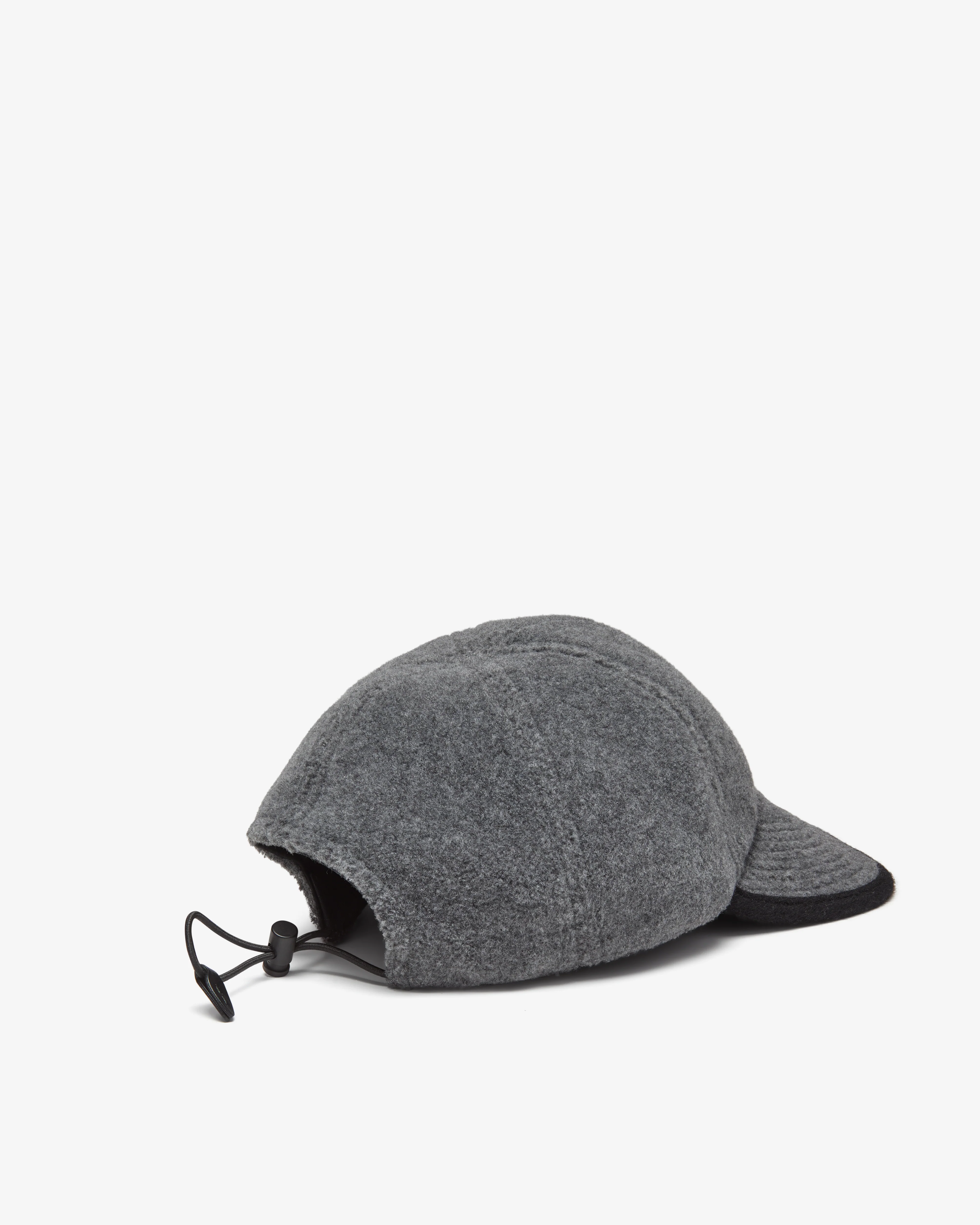 Miu Miu - Men's Fleece Baseball Cap - (Grey) - Image 2