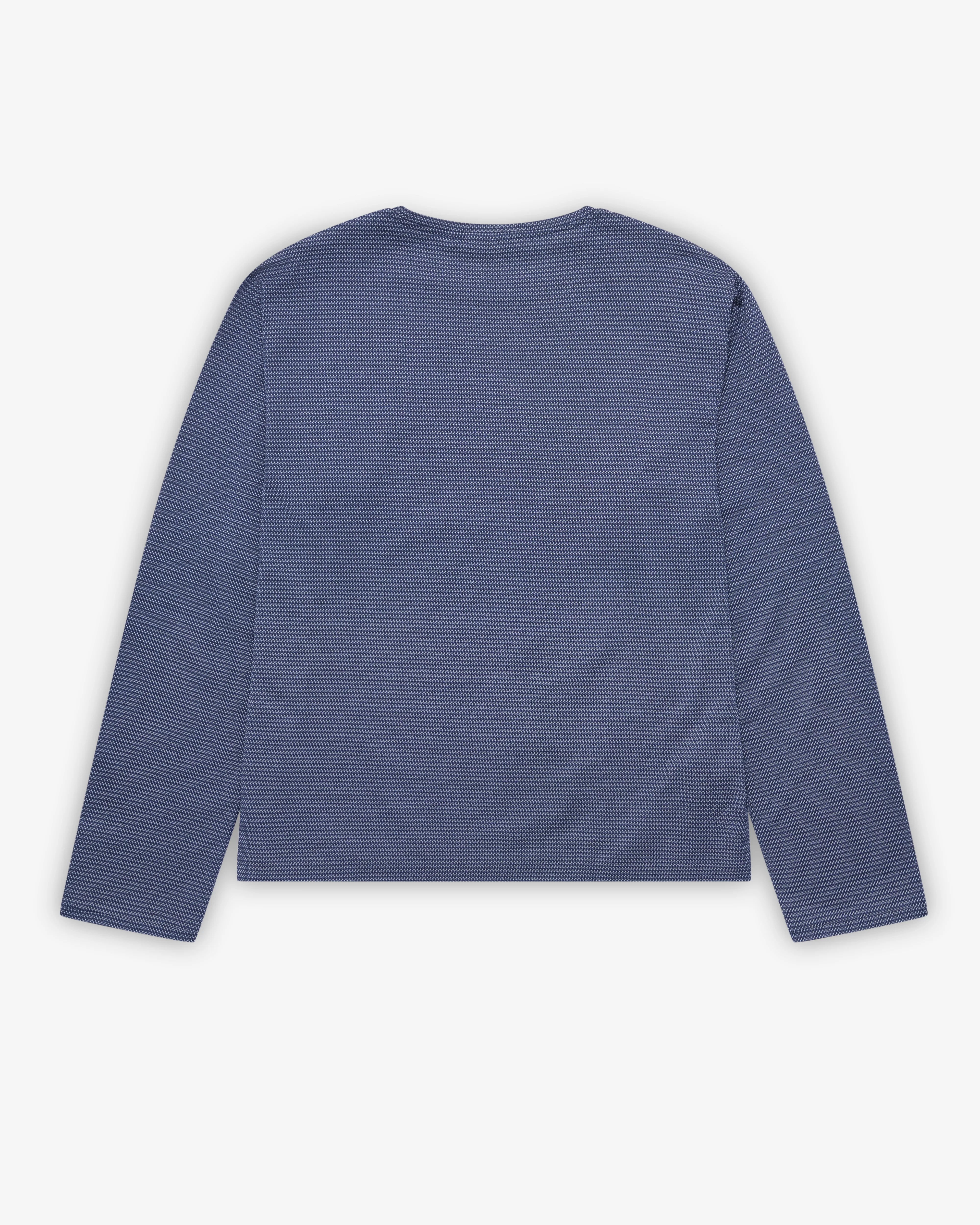 Miu MIu - Men's Jacquard Jersey T-Shirt - (Royal Blue/White) - Image 2