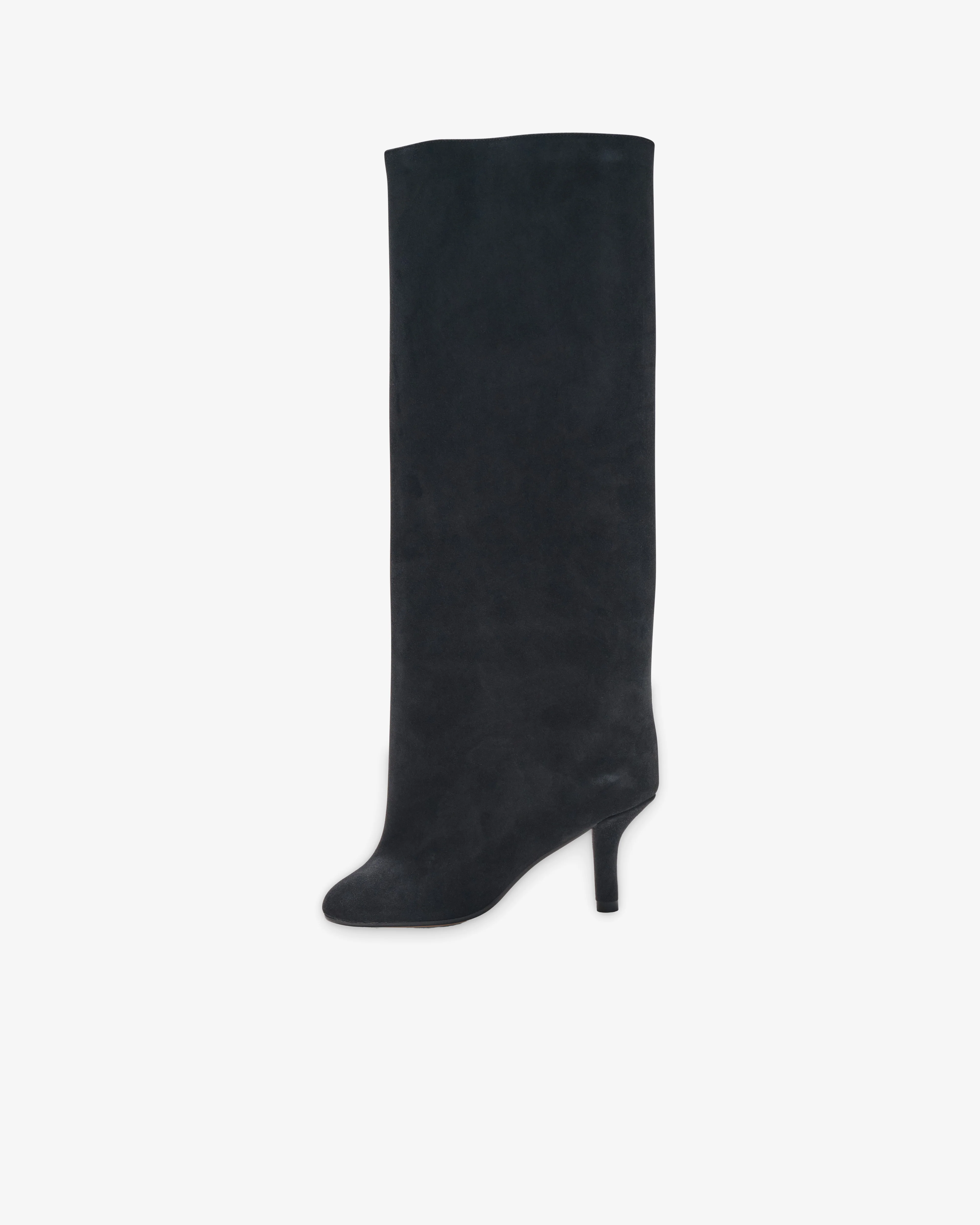 MM6 Maison Margiela - Women's Knee-High Boots - (Black) - Image 3