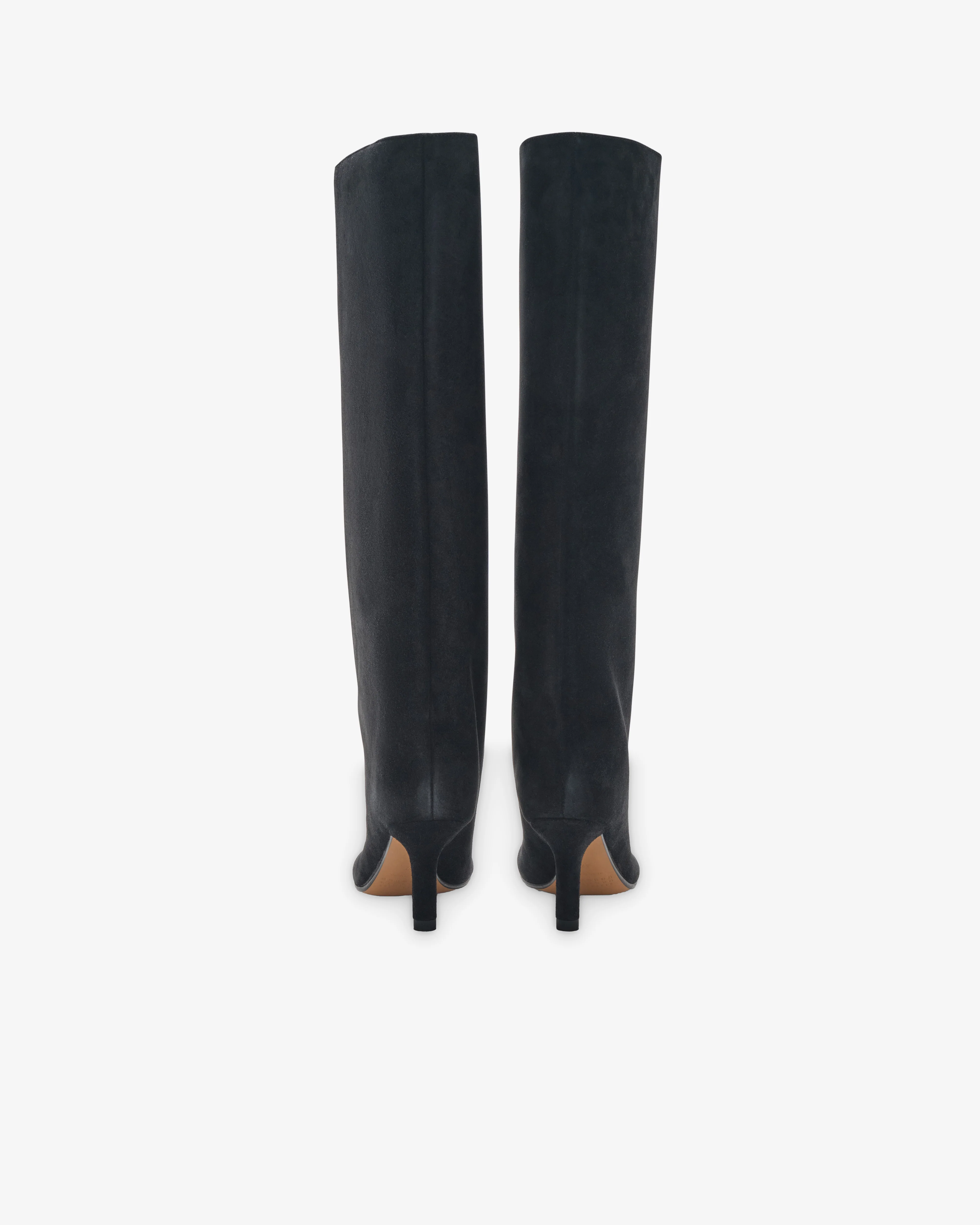MM6 Maison Margiela - Women's Knee-High Boots - (Black) - Image 4