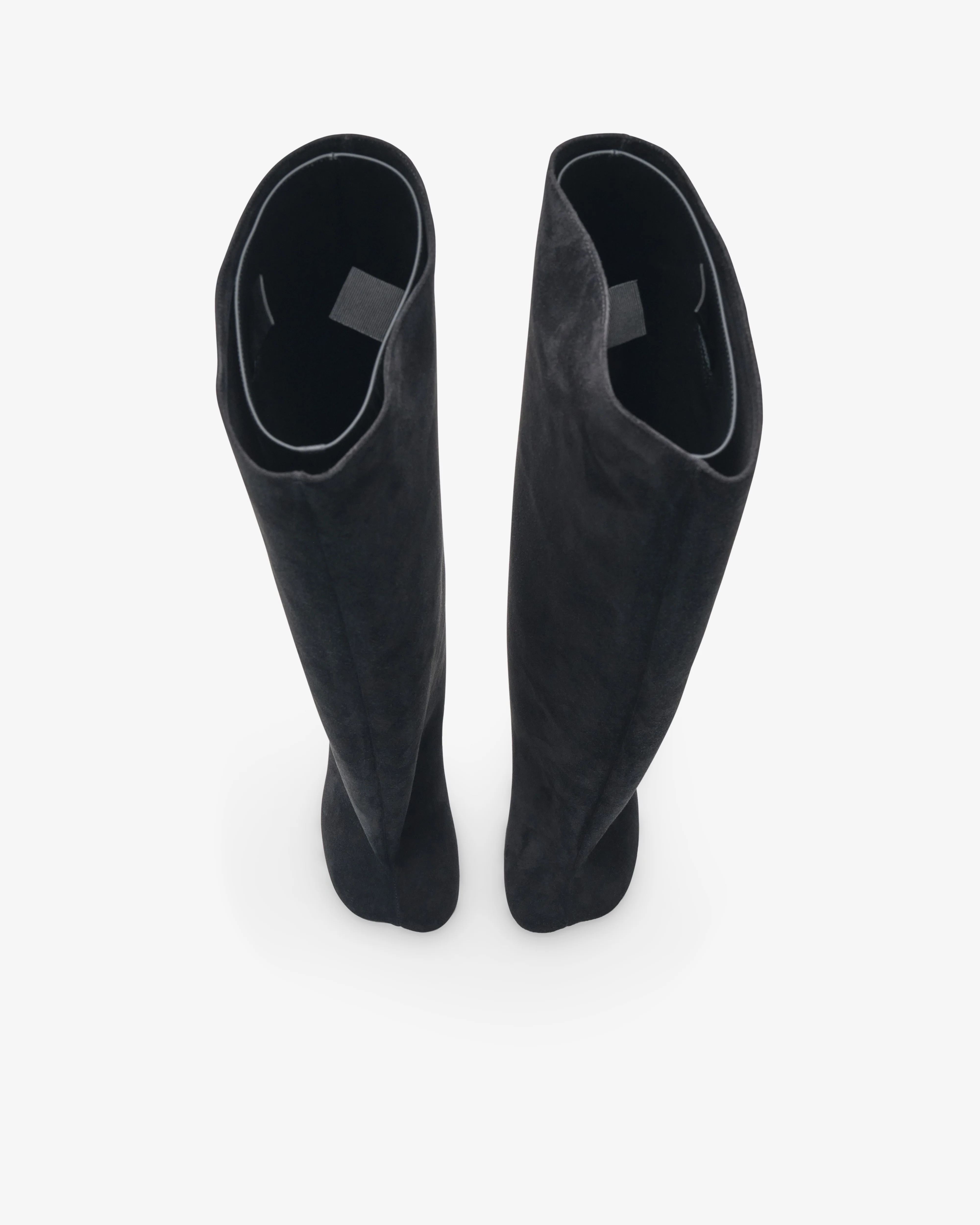 MM6 Maison Margiela - Women's Knee-High Boots - (Black) - Image 8