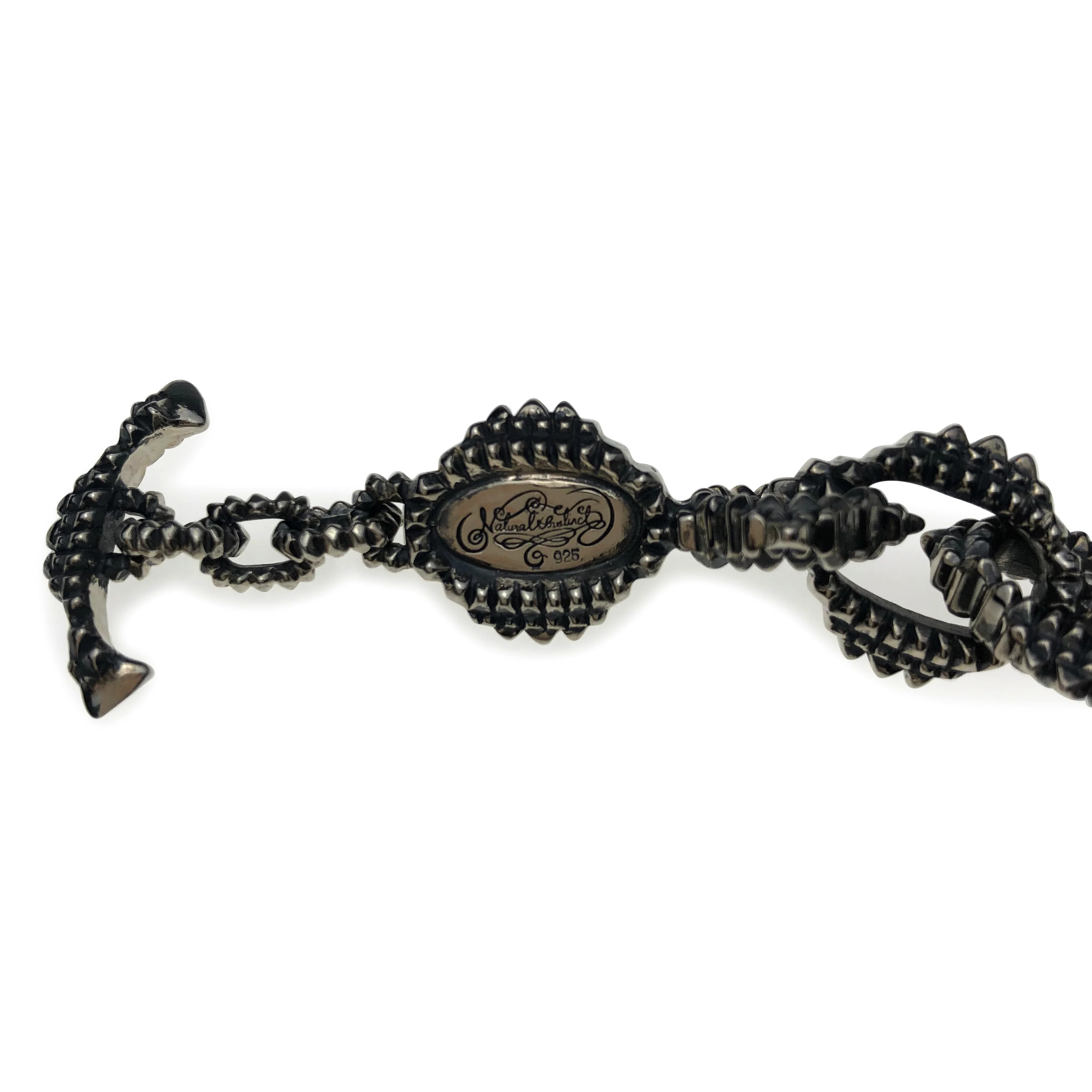 Natural Instinct - Oval Chain Bracelet - (Silver) - Image 2