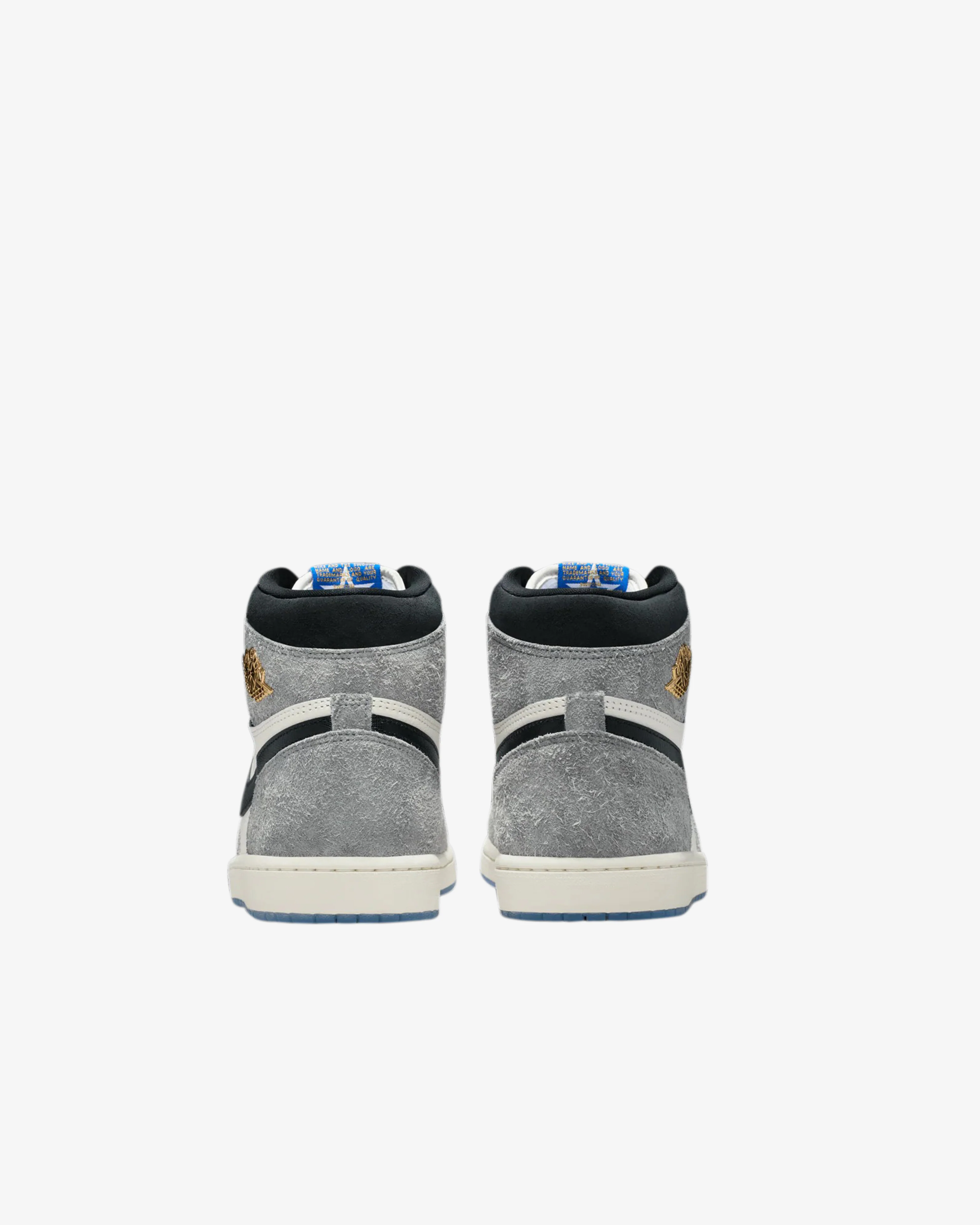 Nike - Men's Air Jordan 1 High Retro Sneakers - (Cool Grey) - Image 4