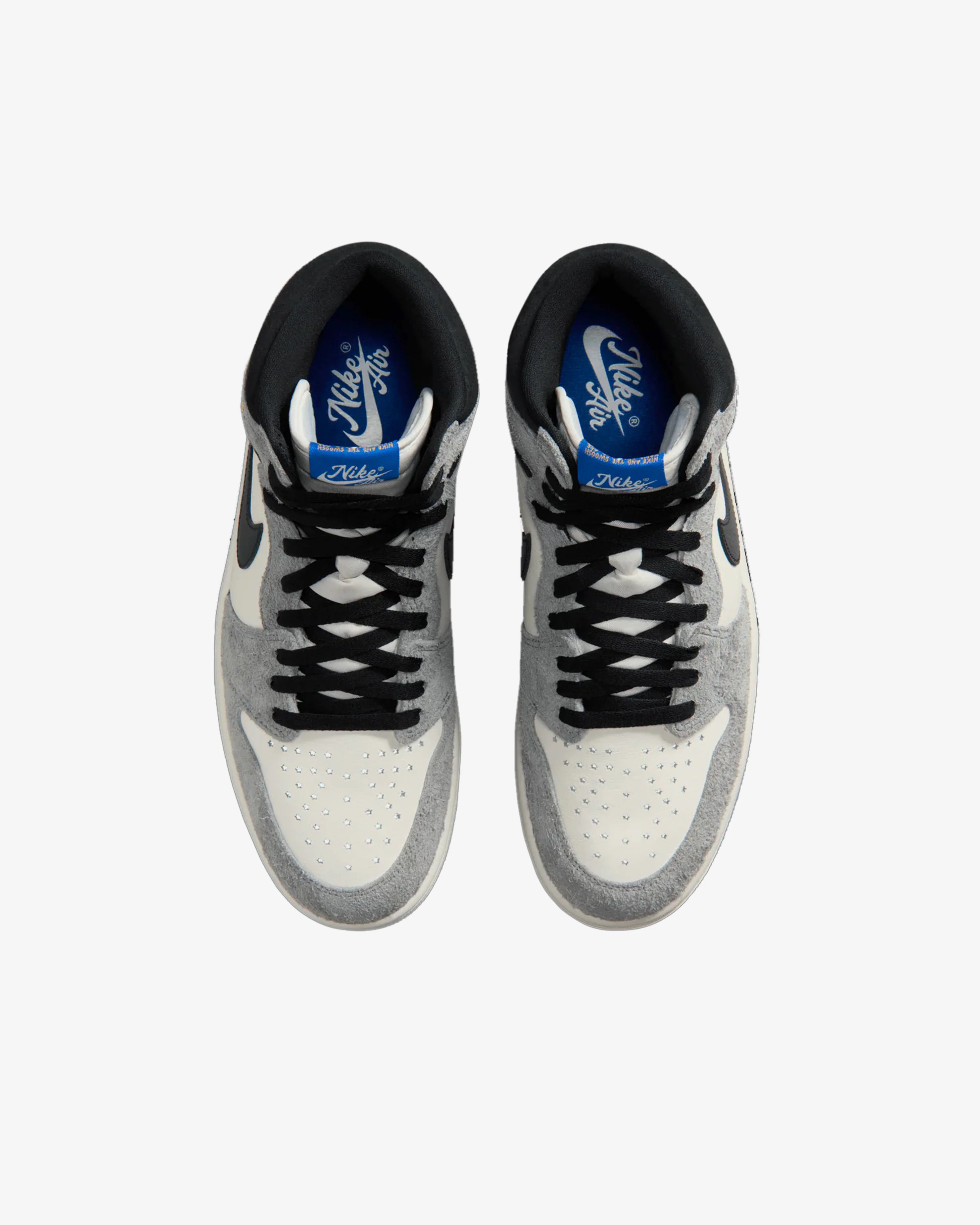 Nike - Men's Air Jordan 1 High Retro Sneakers - (Cool Grey) - Image 5