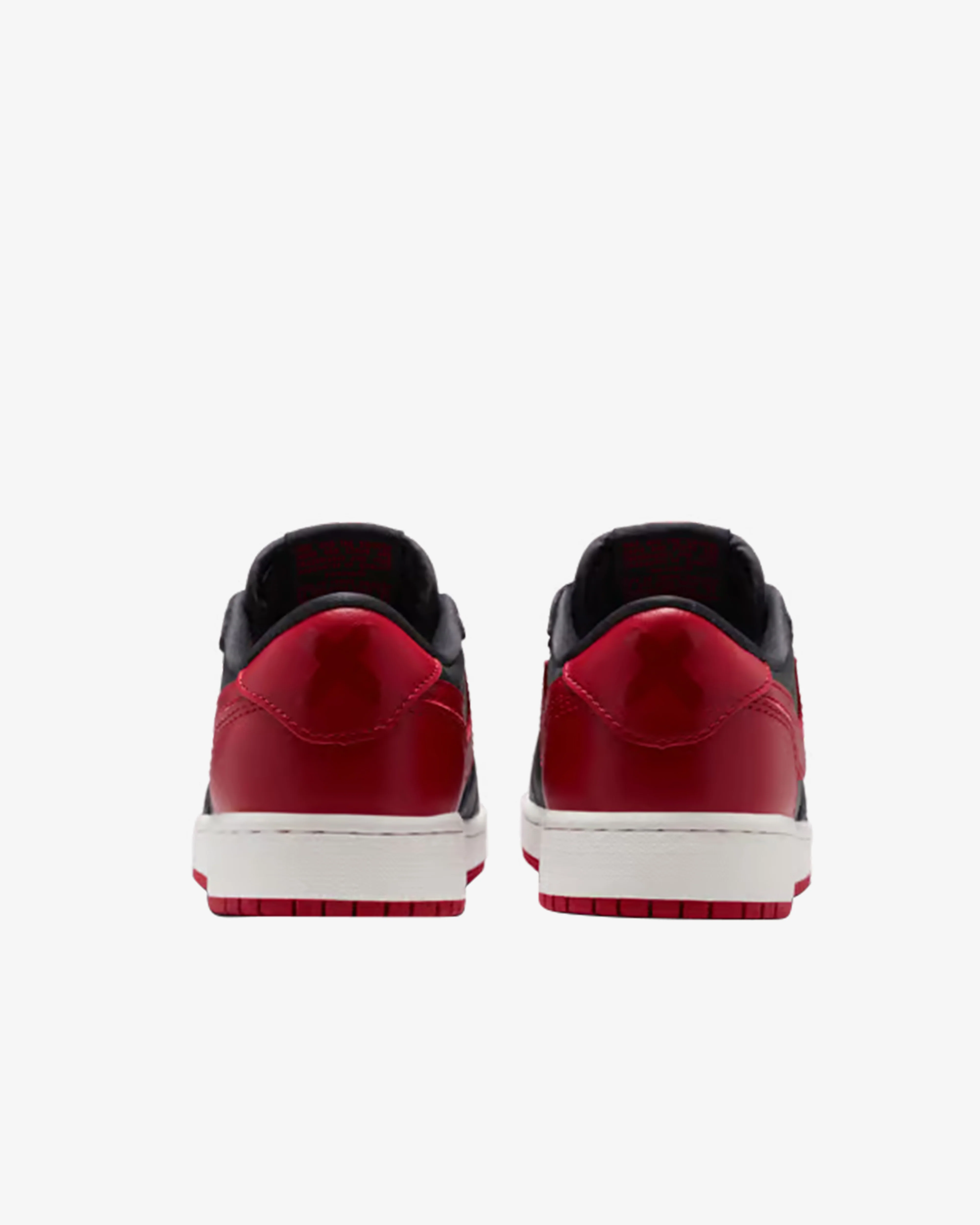 Nike - Air Jordan 1 Retro Low OG GS Sneakers - (Black/Red/White) - Image 2