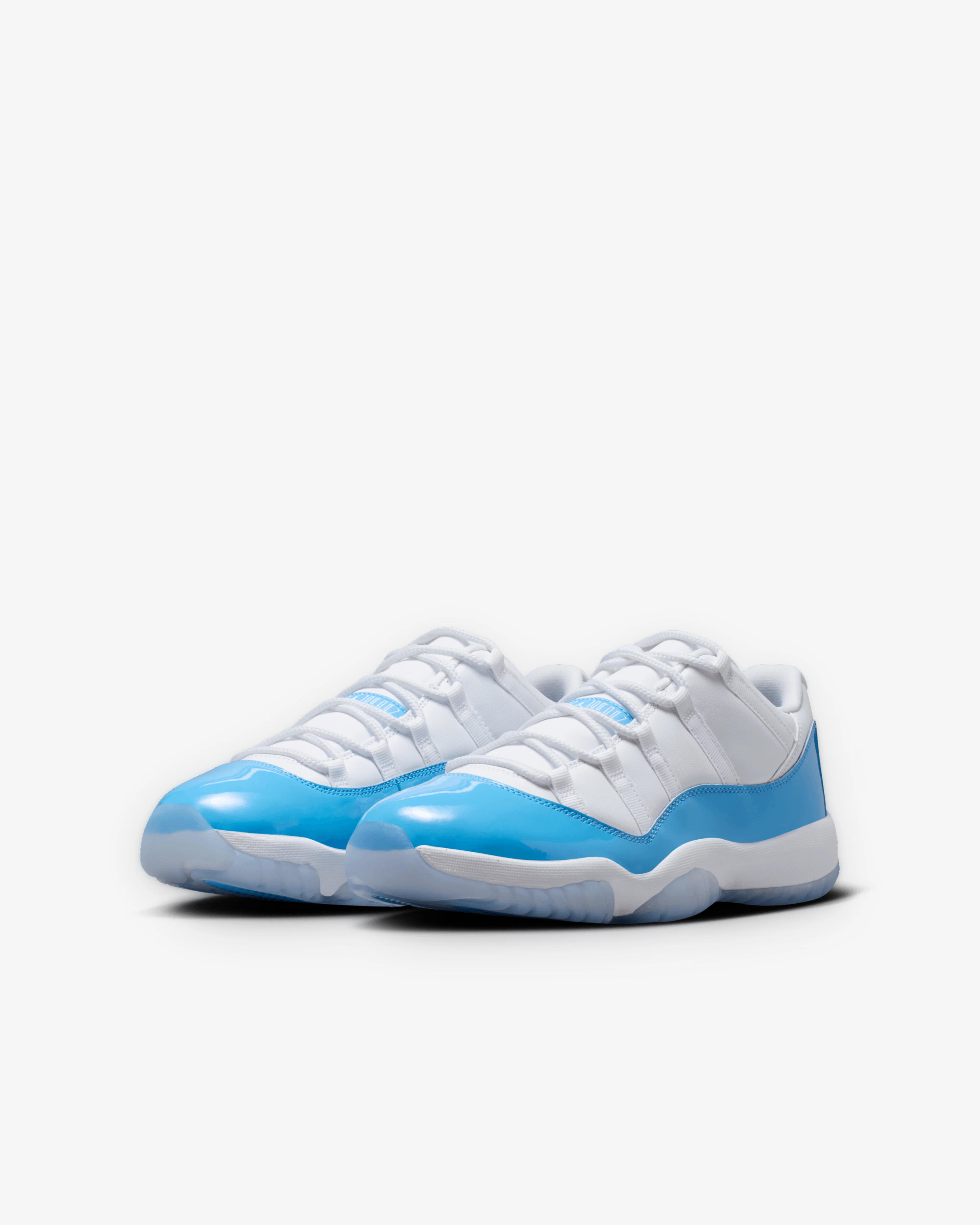 Nike - Men's Air Jordan 11 Retro Low Sneakers - (White/University Blue) - Image 3