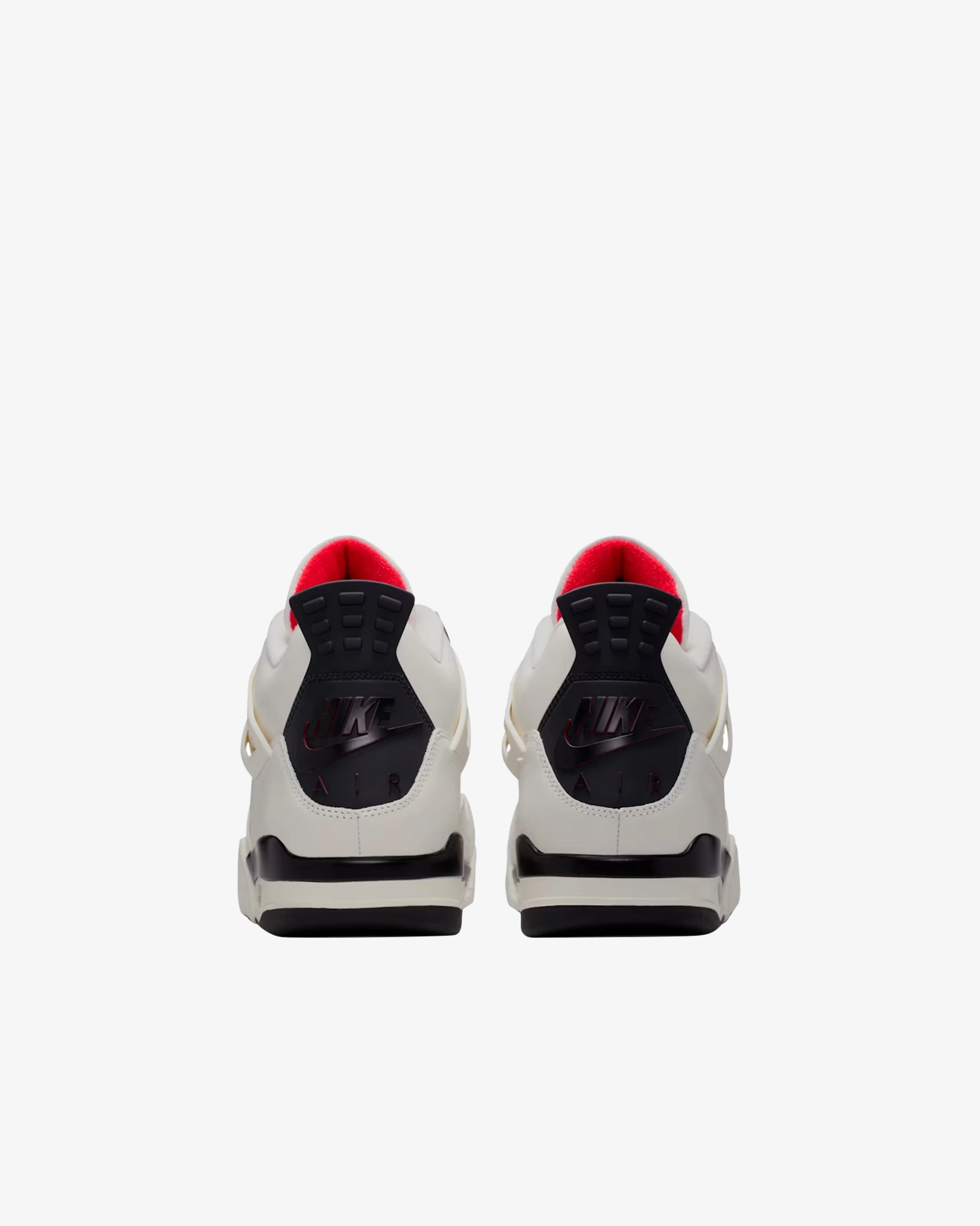 Nike - Men's Air Jordan 4 Retro OG Flight Club Sneakers - (Sail/Black) - Image 5