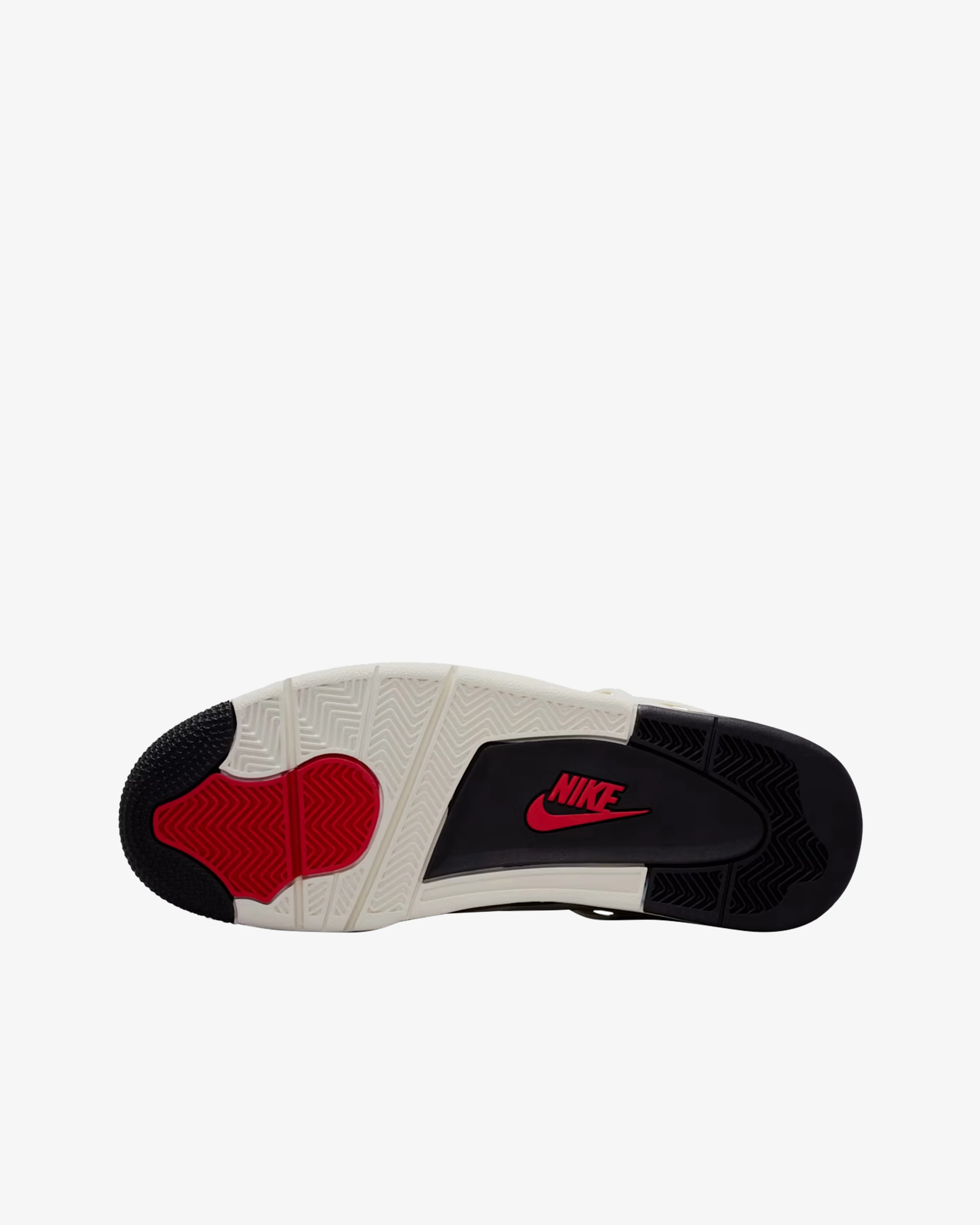 Nike - Men's Air Jordan 4 Retro OG Flight Club Sneakers - (Sail/Black) - Image 6