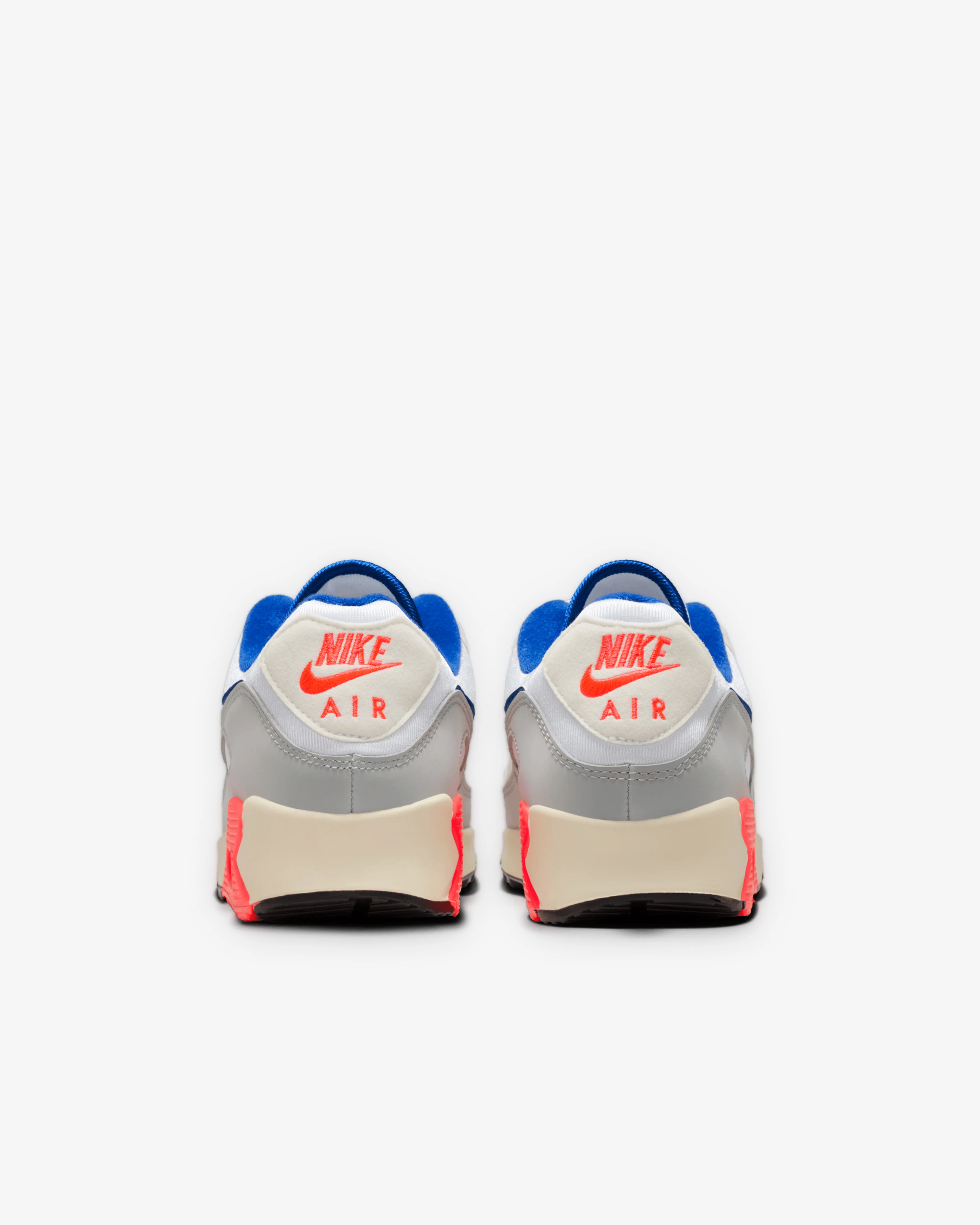 Nike - Men's Air Max 90 QS Sneakers - (Base Grey/Sport Royal) - Image 4