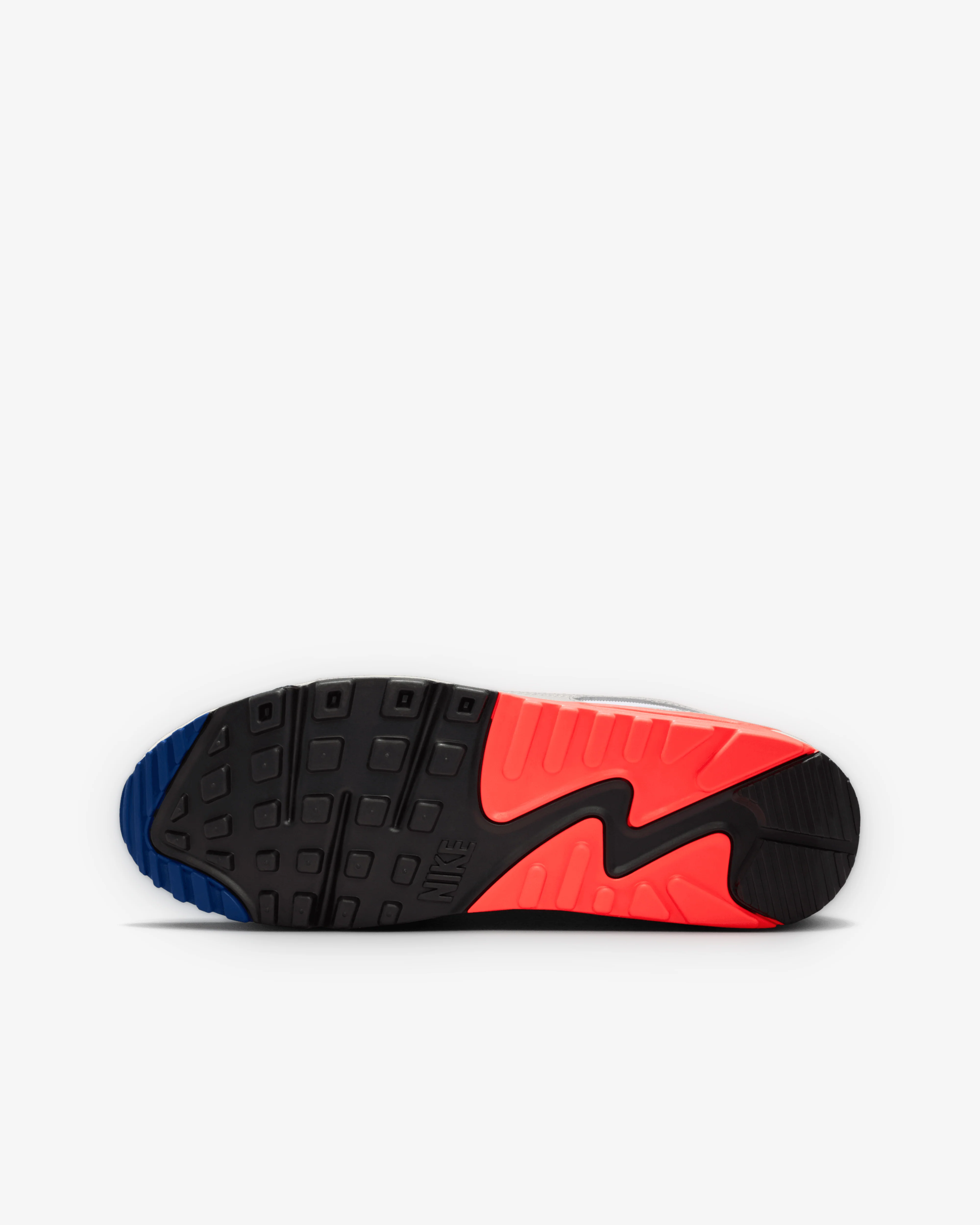 Nike - Men's Air Max 90 QS Sneakers - (Base Grey/Sport Royal) - Image 6