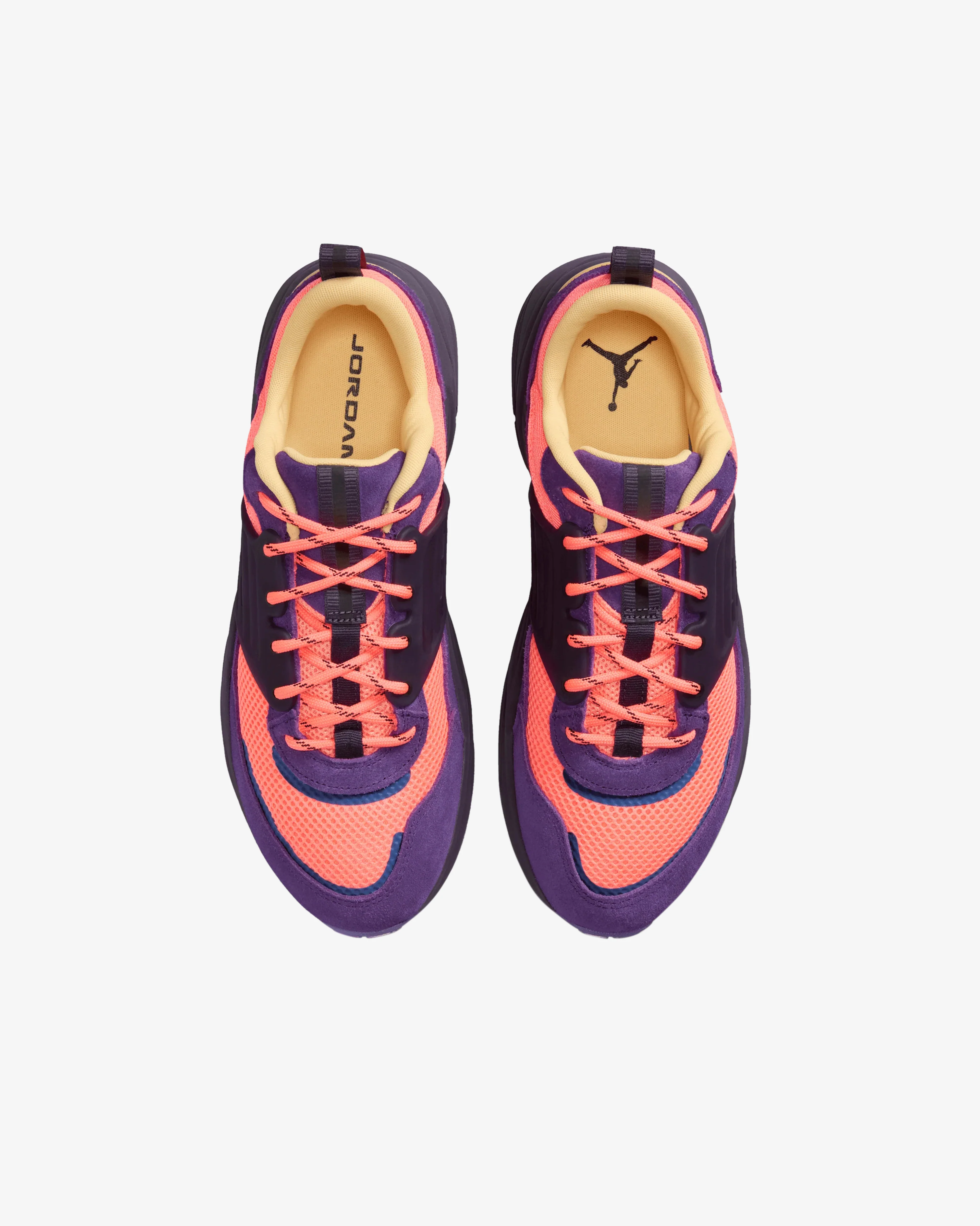 Nike - Men's Jordan Trunner O/S SP Sneakers - (Mango/Eggplant) - Image 3