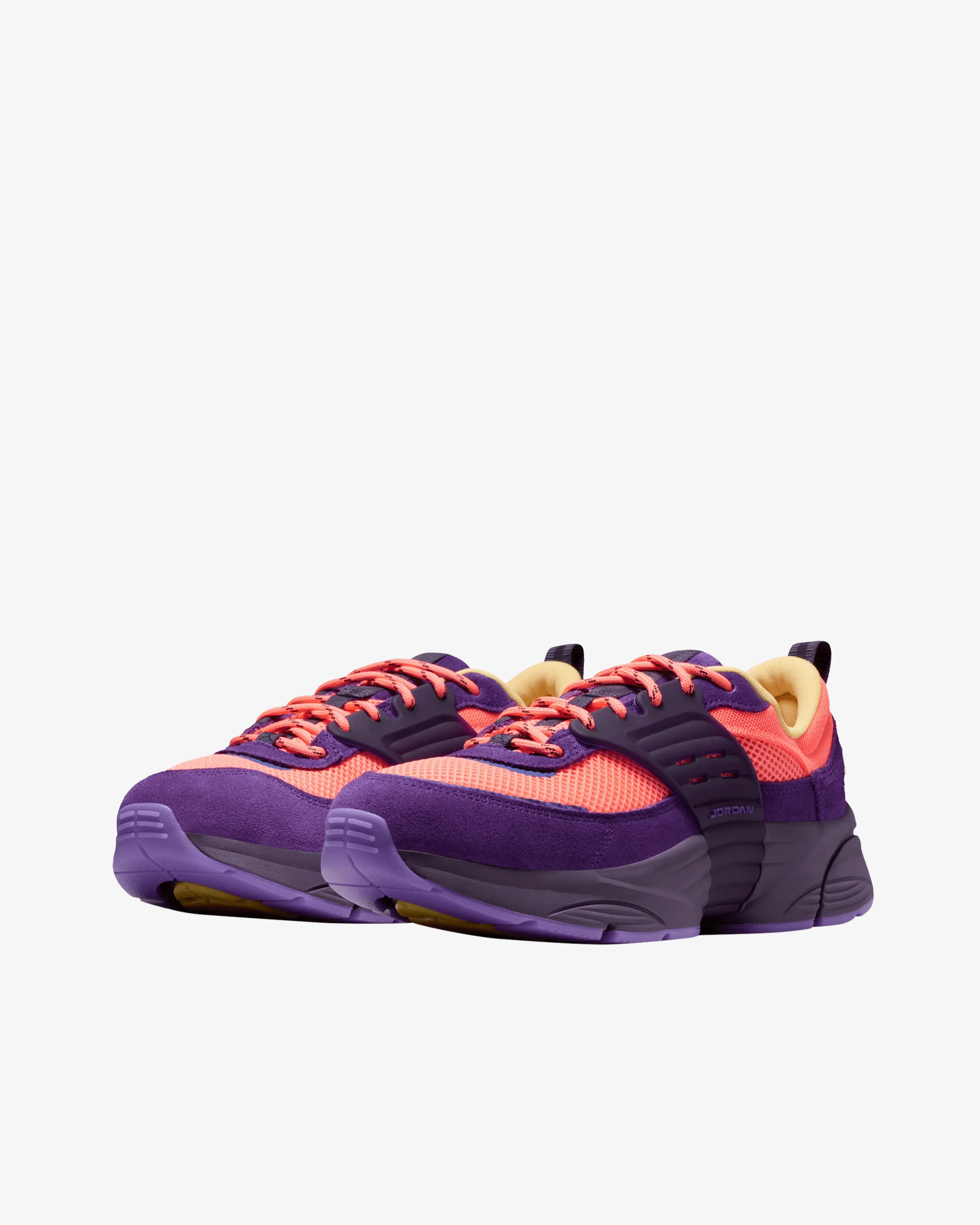 Nike - Men's Jordan Trunner O/S SP Sneakers - (Mango/Eggplant) - Image 7