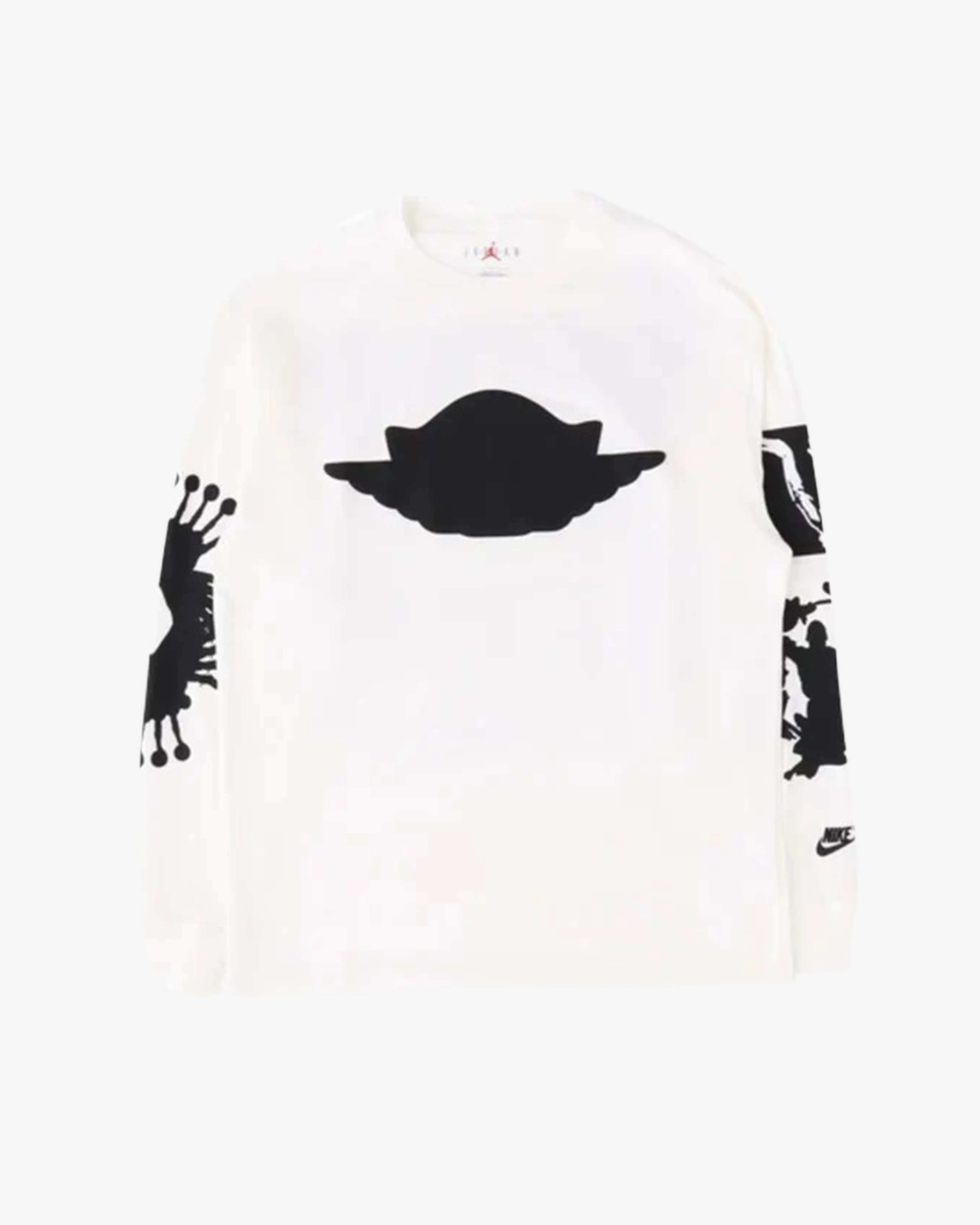 Nike - Men's Air Jordan Wings Longsleeve T-Shirt - (White/Black)