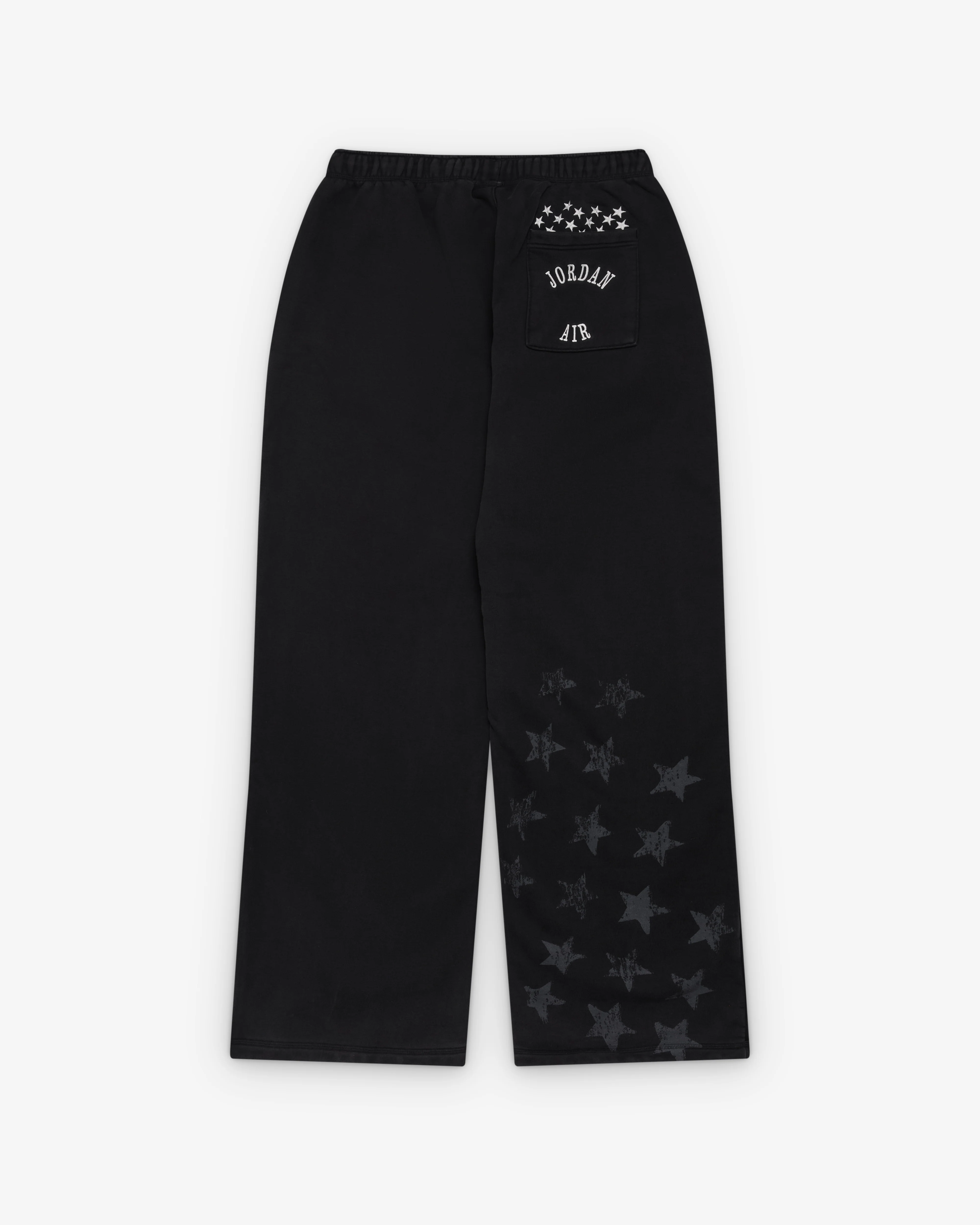 Nike - Men's Jordan Oversized Fleece Pant - (Black) - Image 2