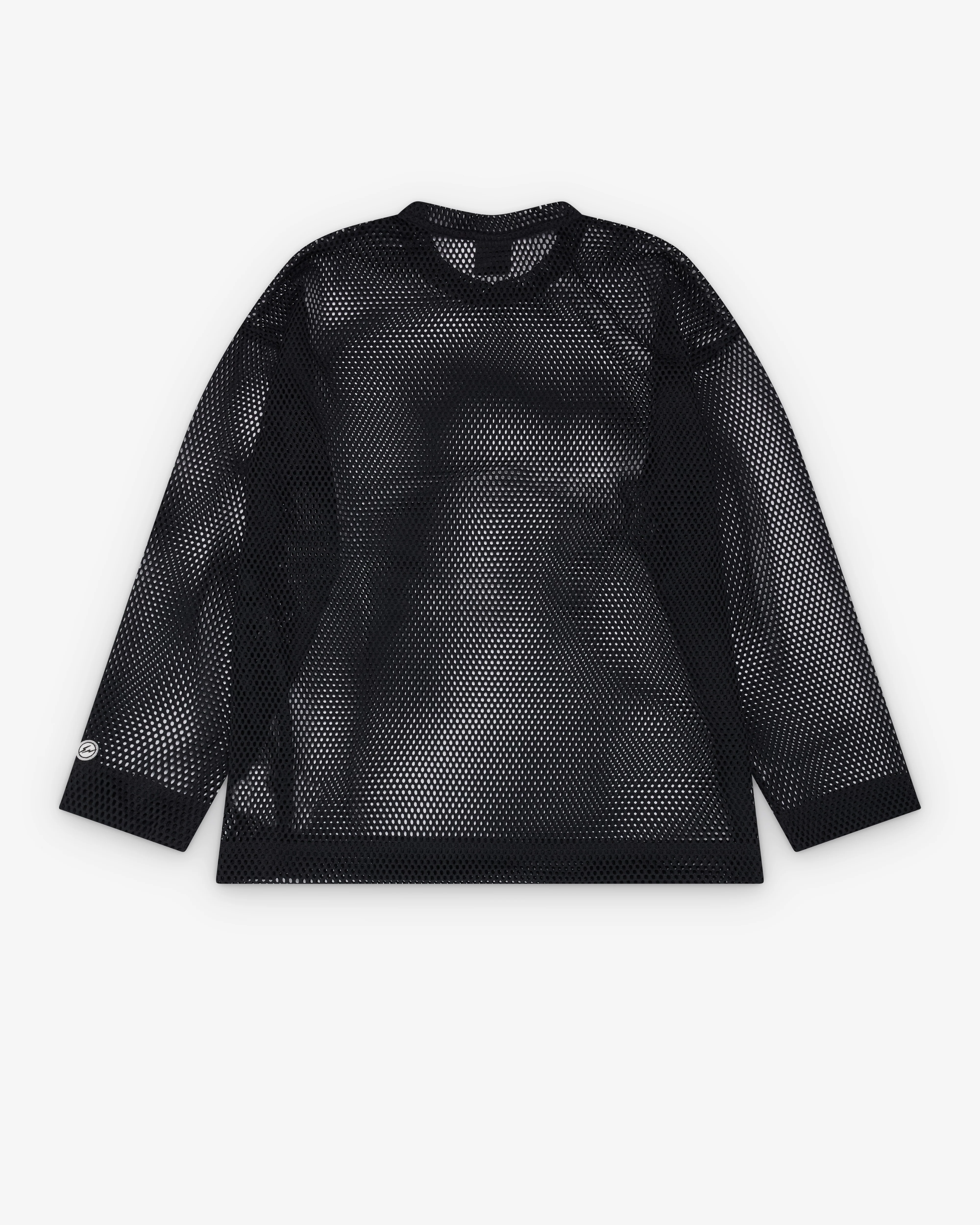 Nike - Men's Union x Fragment Ls Jersey - (Black) - Image 2