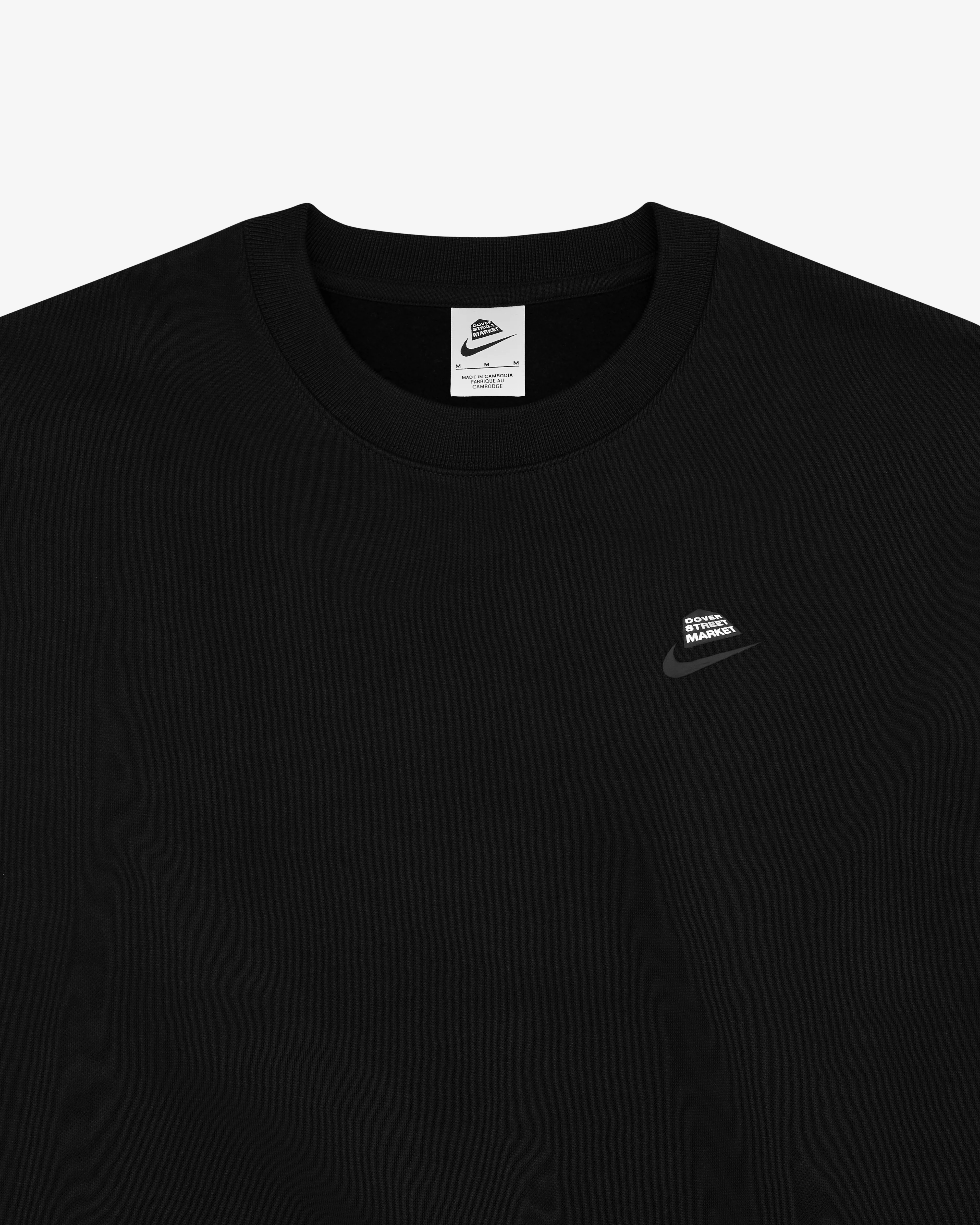 Nike - DSM Men's Fleece Crewneck Sweatshirt - (Black) - Image 3