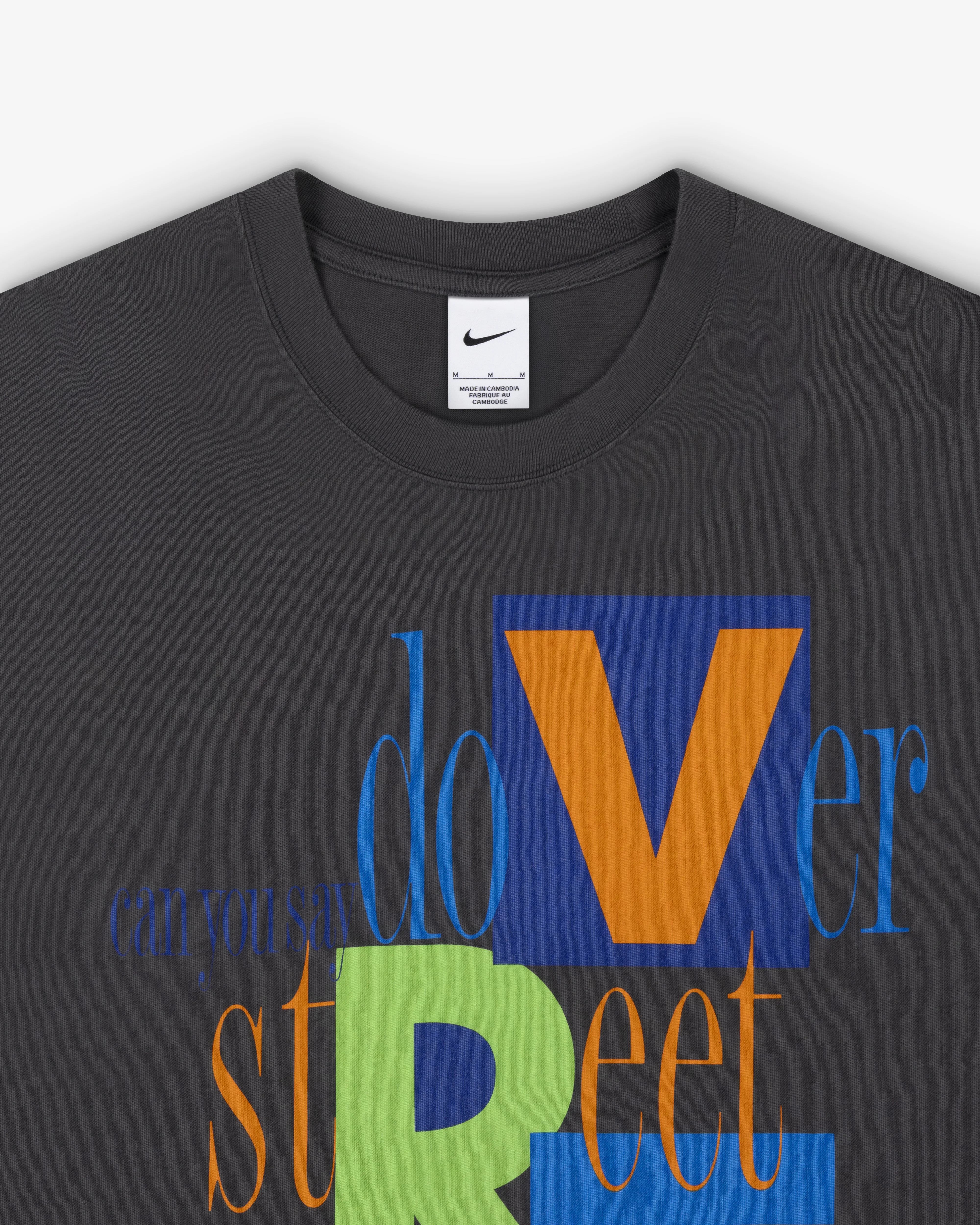 Nike - DSM Men's Vintage T-Shirt - (Anthracite) - Image 3