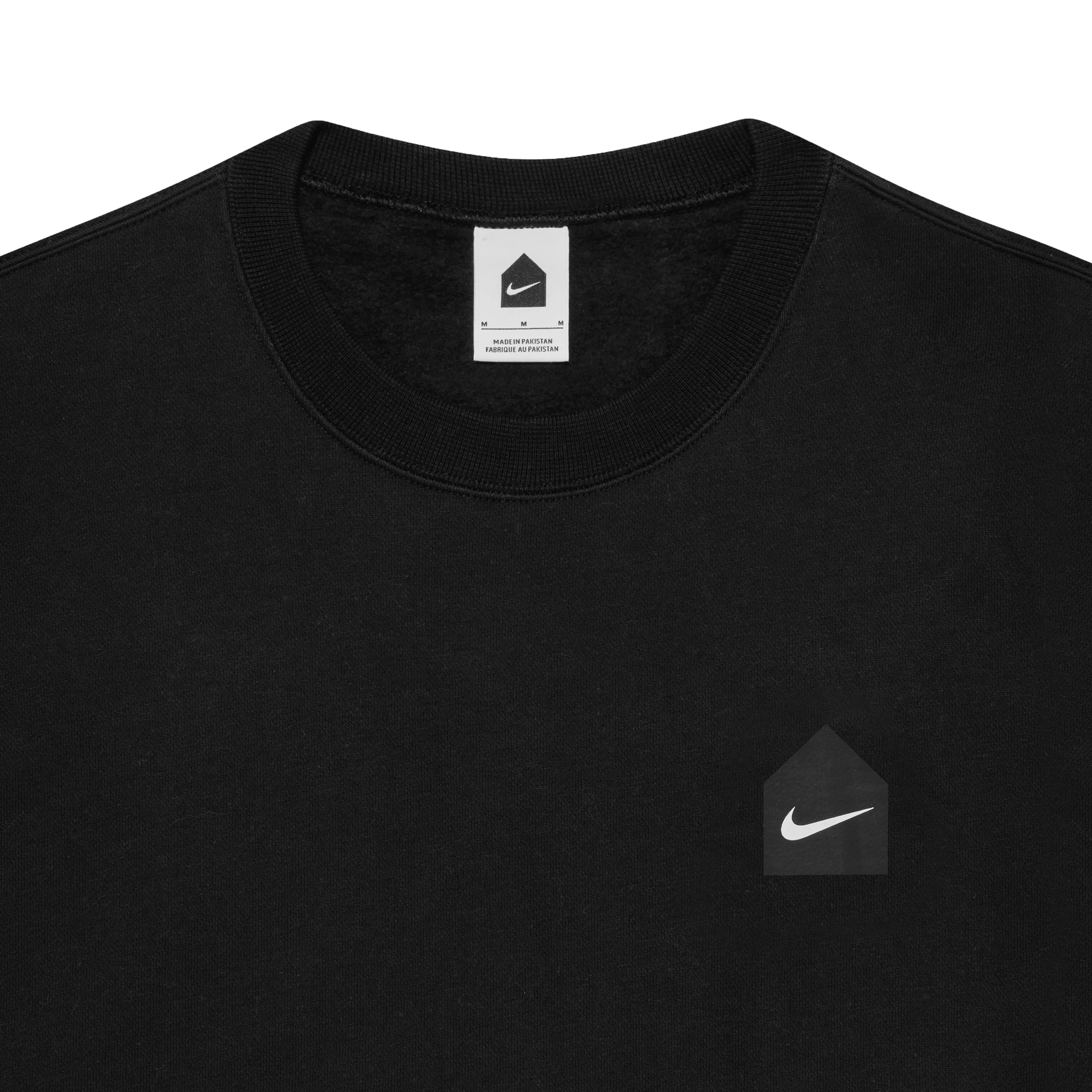 Nike - DSM Men's Fleece Crew Sweat - (Black) - Image 3