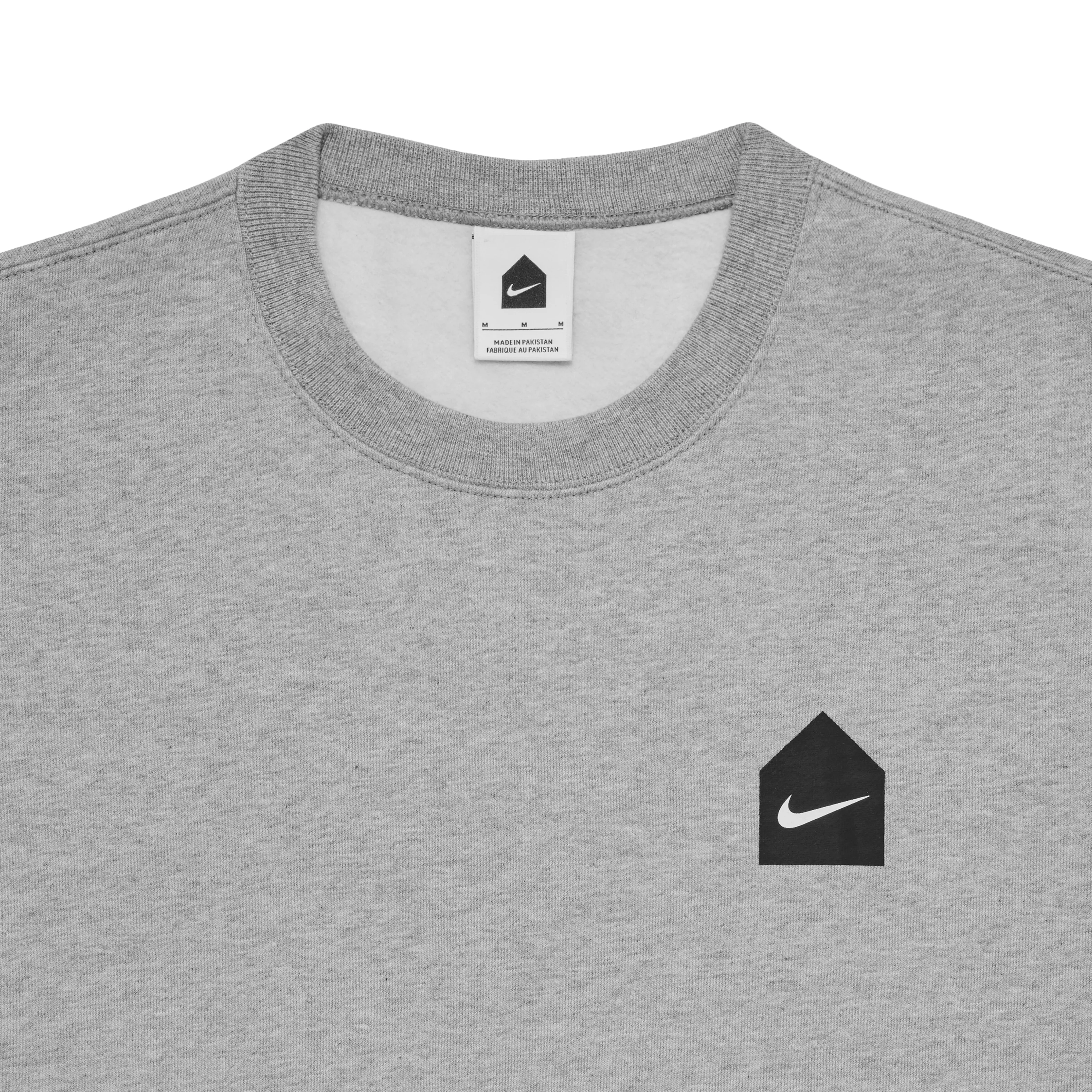 Nike - DSM Men's Fleece Crew Sweat - (Dark Grey) - Image 3