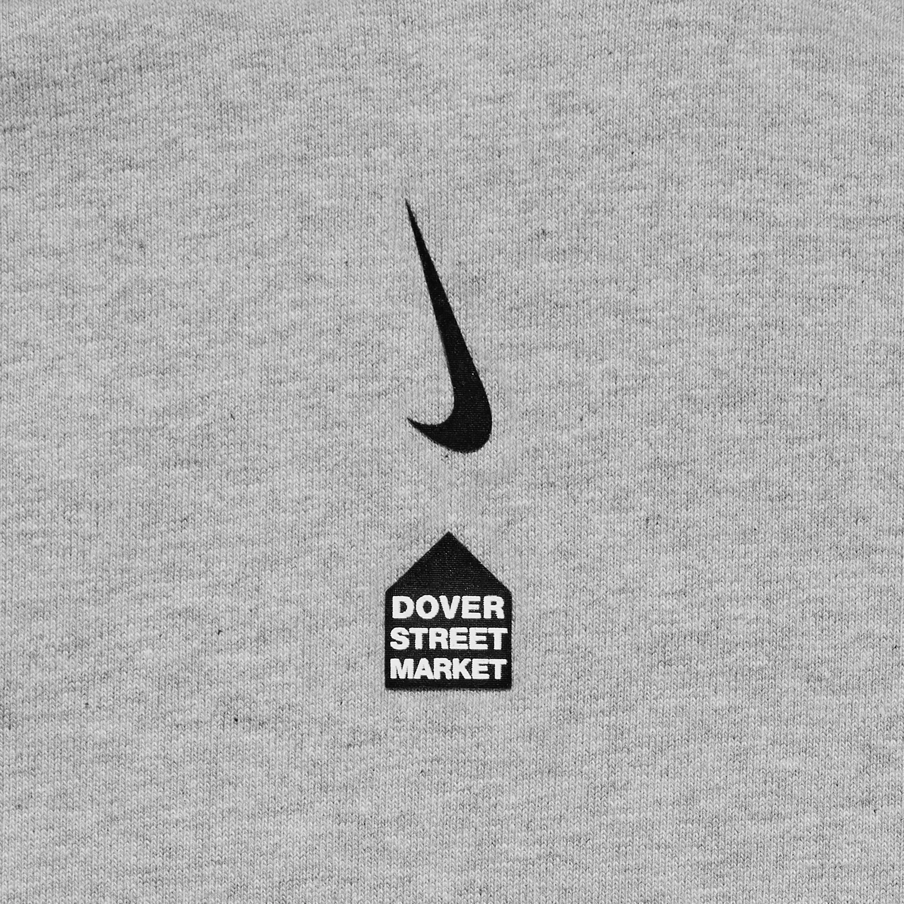 Nike - DSM Men's Fleece Hooded Sweatshirt - (Dark Grey) - Image 4