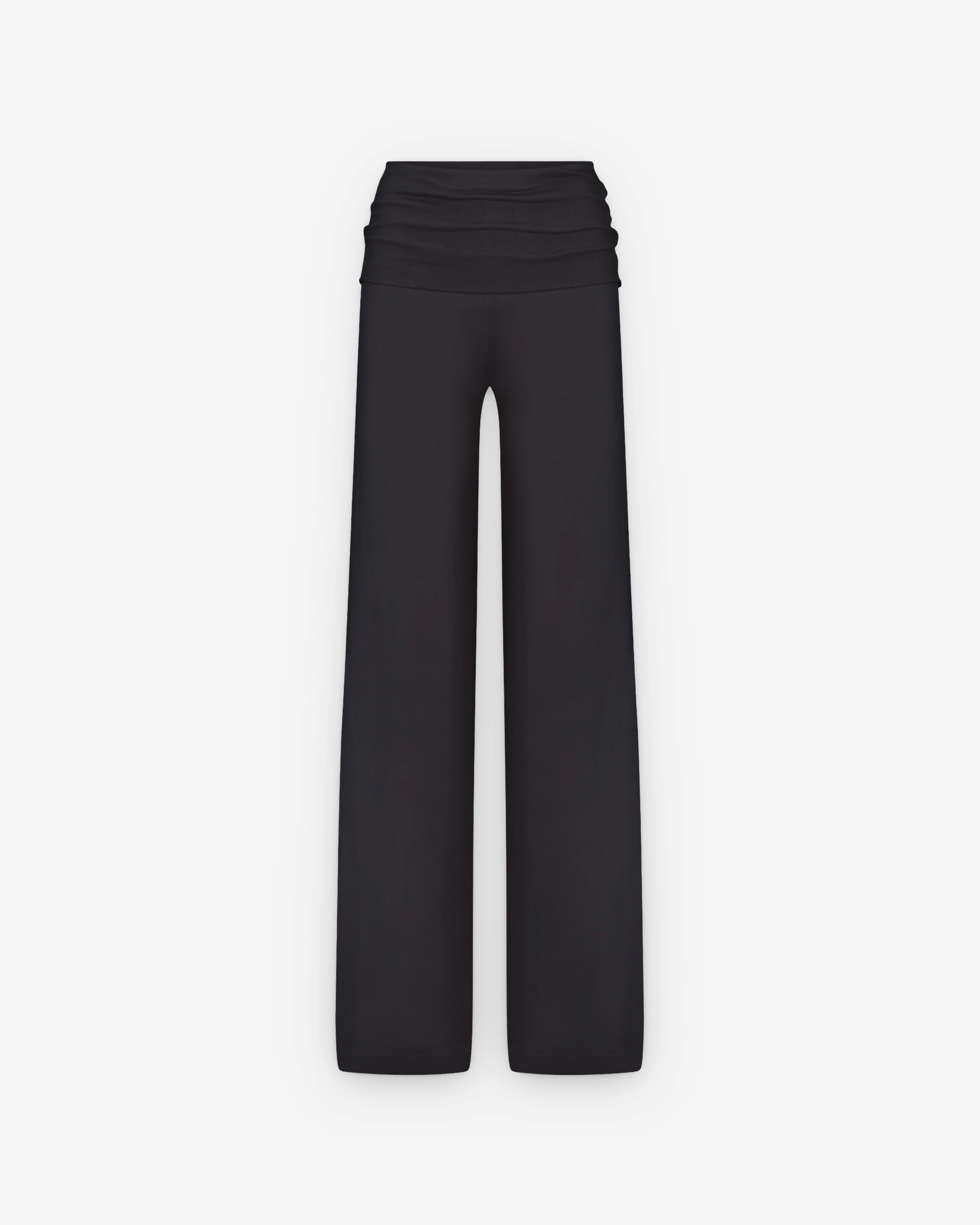 NikeSkims - Women's Foldover Wide Leg Pants - (Obsidian)