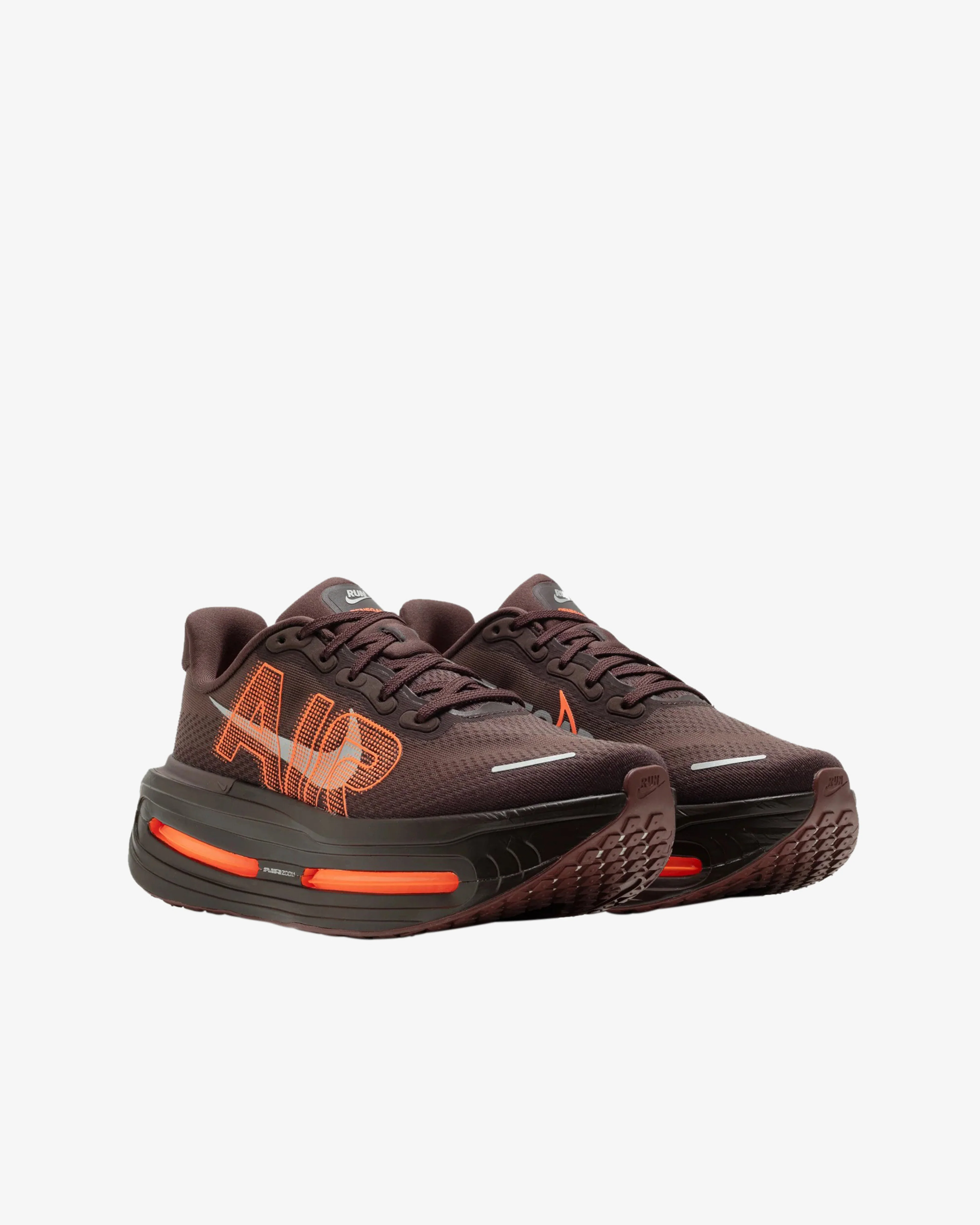 Nike - Men's Vomero Premium X Renegade Sneakers - (Brown Basalt/Total Orange) - Image 2