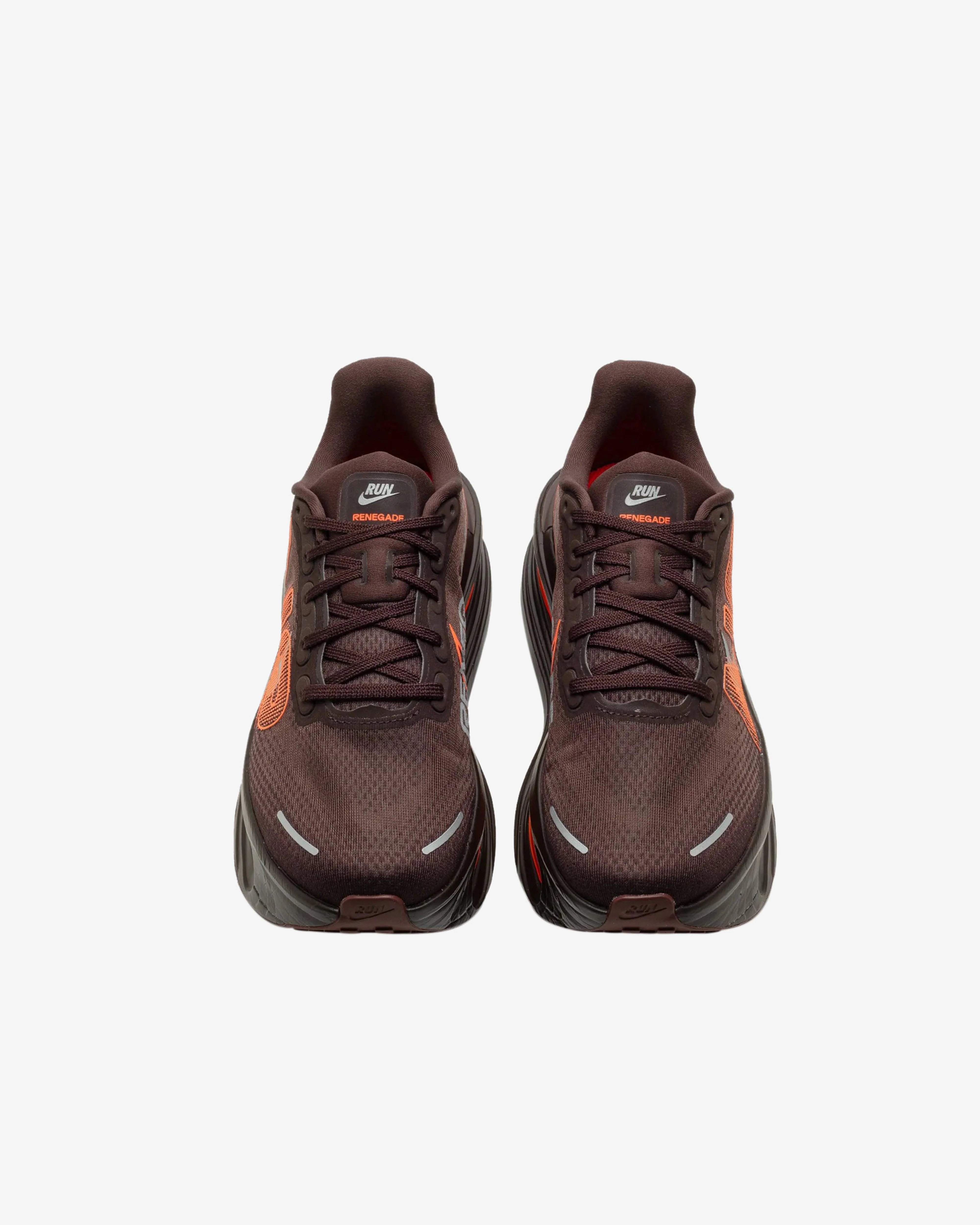 Nike - Men's Vomero Premium X Renegade Sneakers - (Brown Basalt/Total Orange) - Image 3