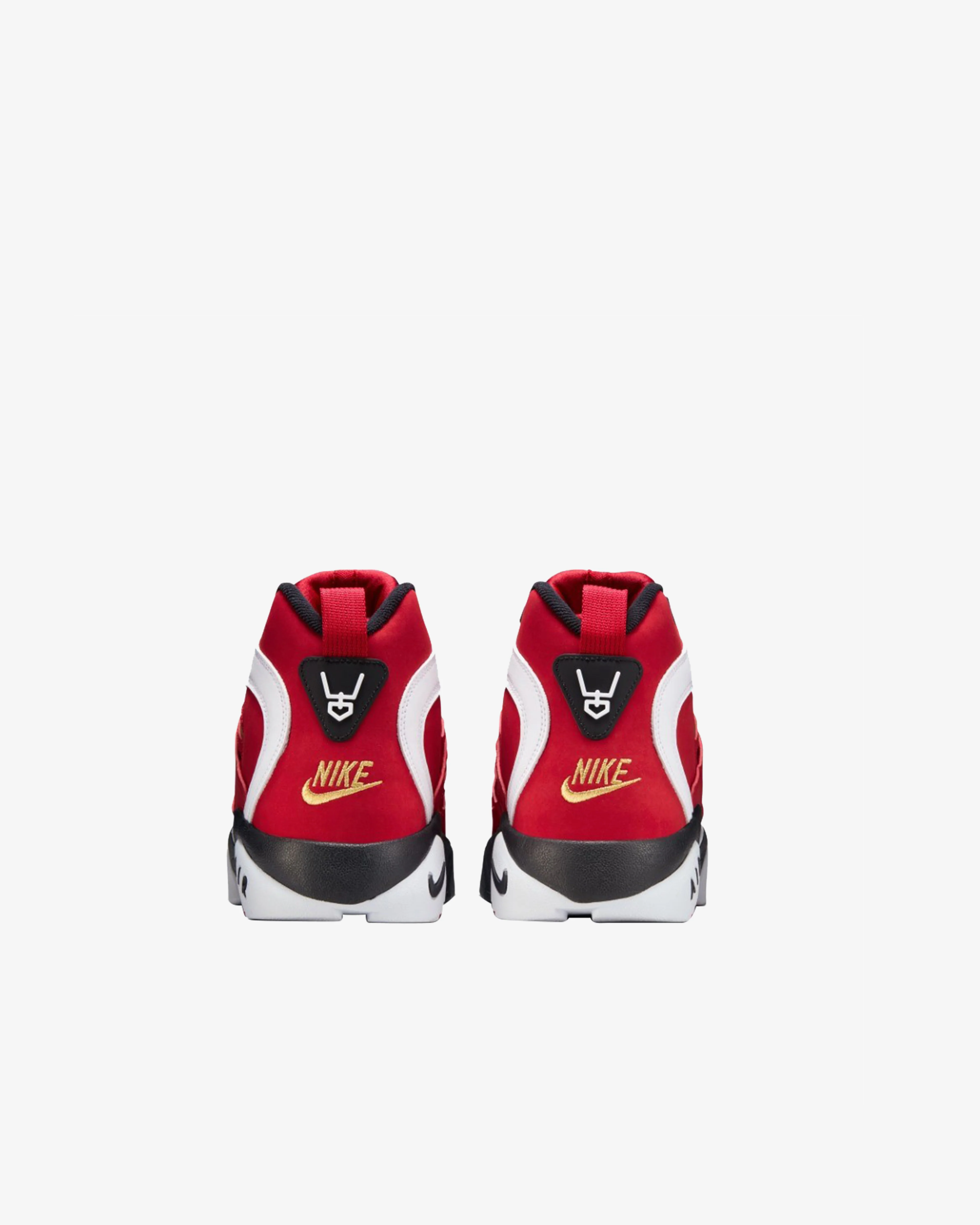 Nike - Men's Air Diamond Turf 2 Sneakers - (Red/White/Black) - Image 5