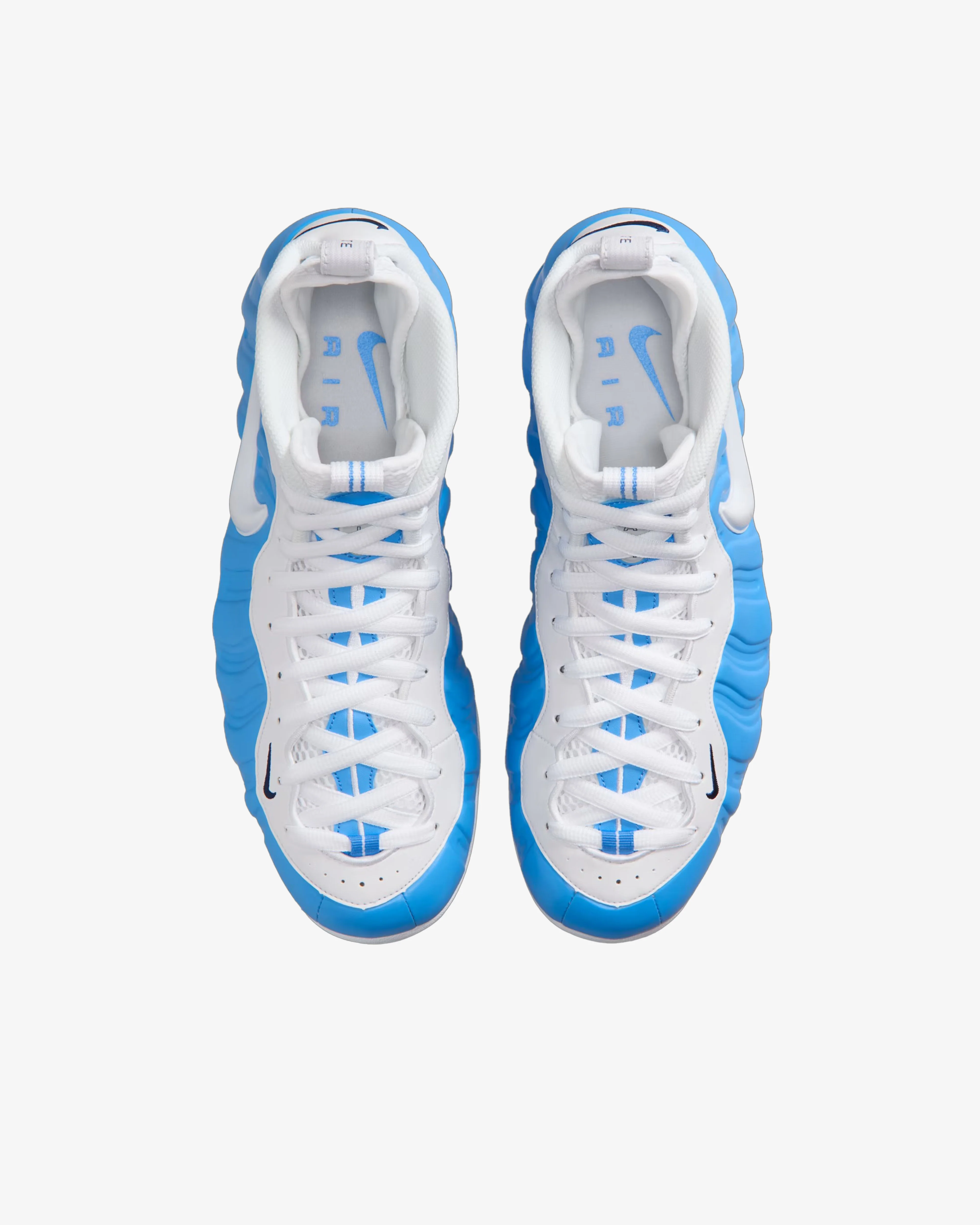 Nike - Men's Air Foamposite Pro Sneakers - (University Blue) - Image 5