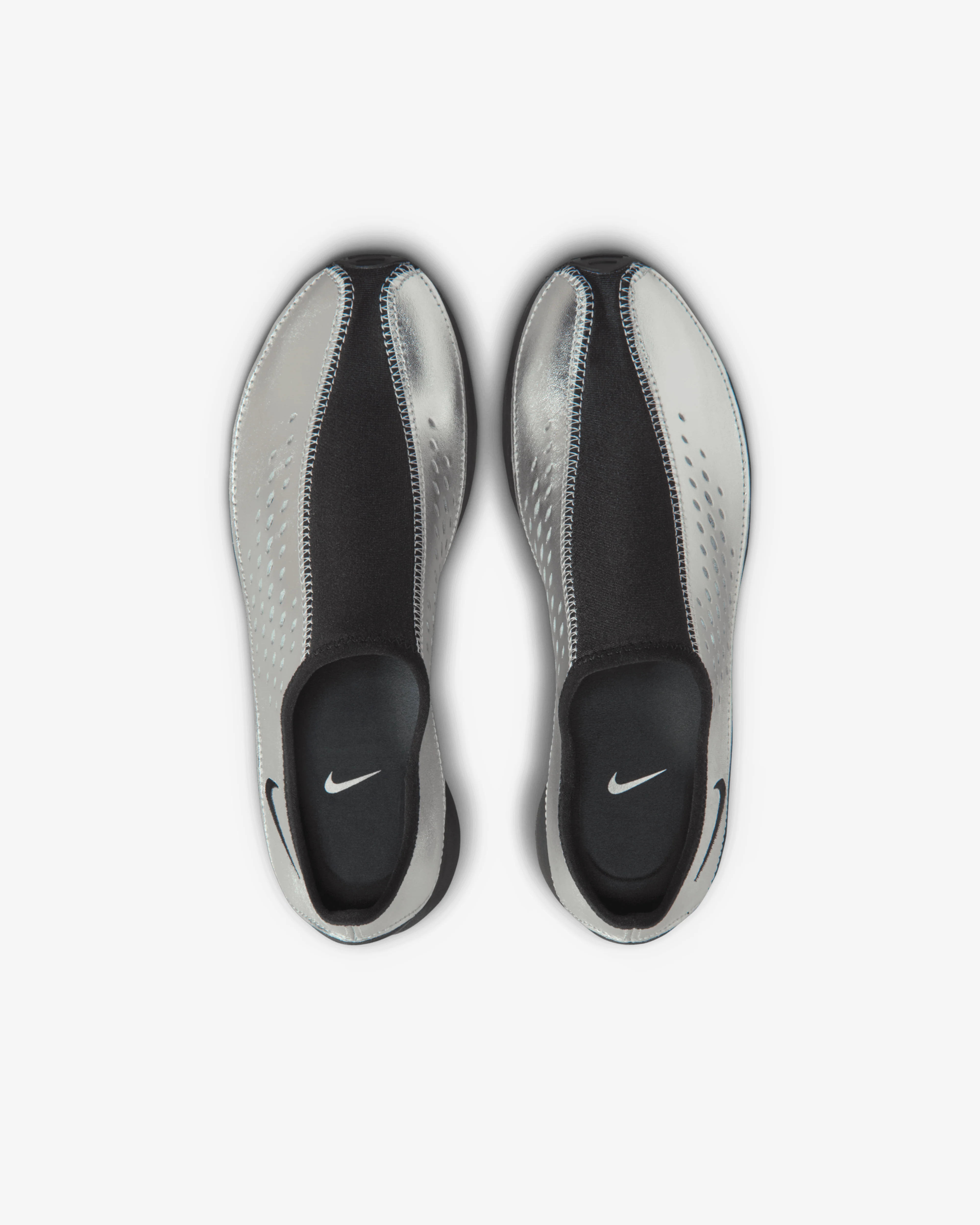 Nike - Women's Air Superfly MOC Sneakers - (Metallic Silver) - Image 5