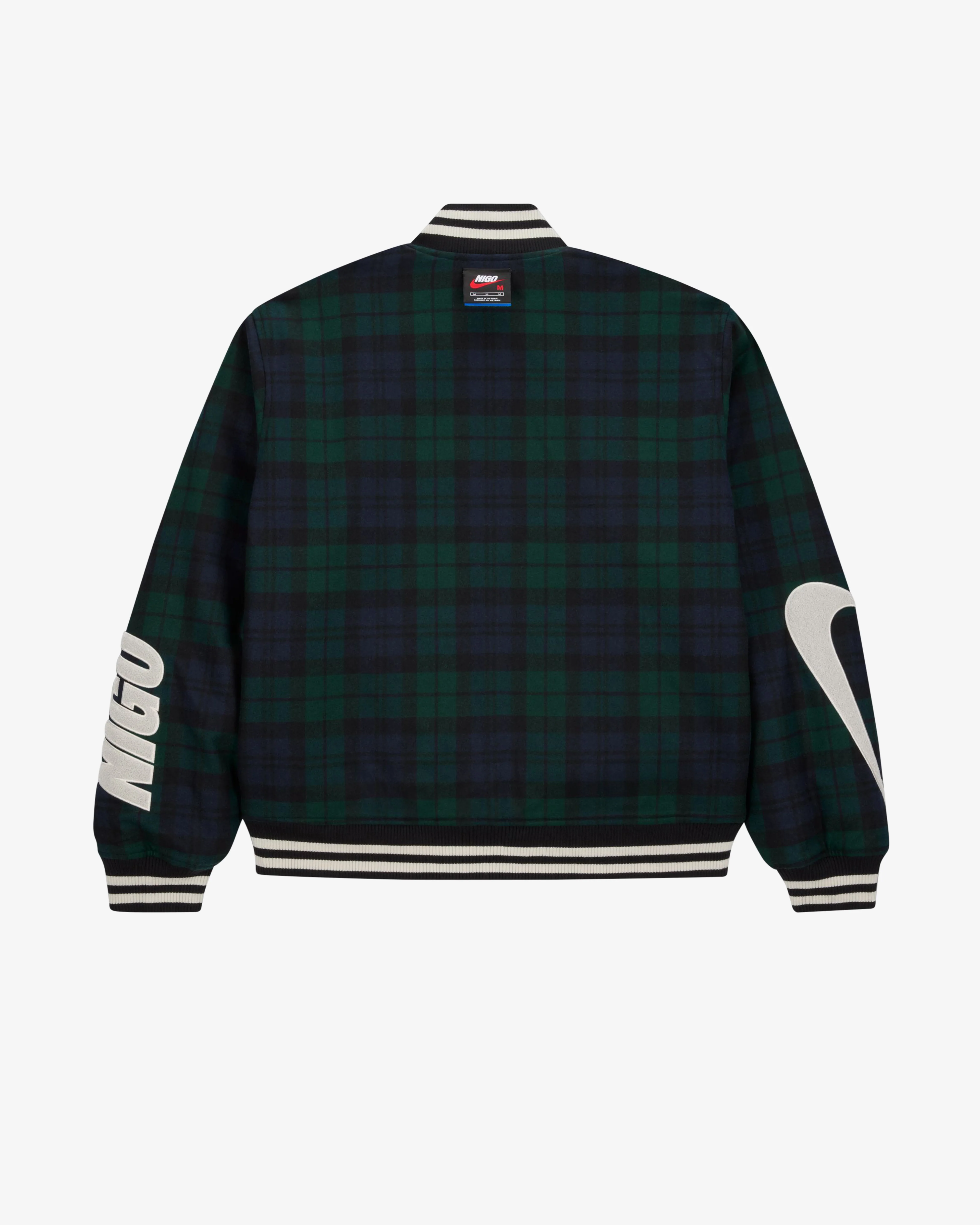 Nike - Men's Nigo Reversible Coach Jacket - (Midnight Navy/Black) - Image 4