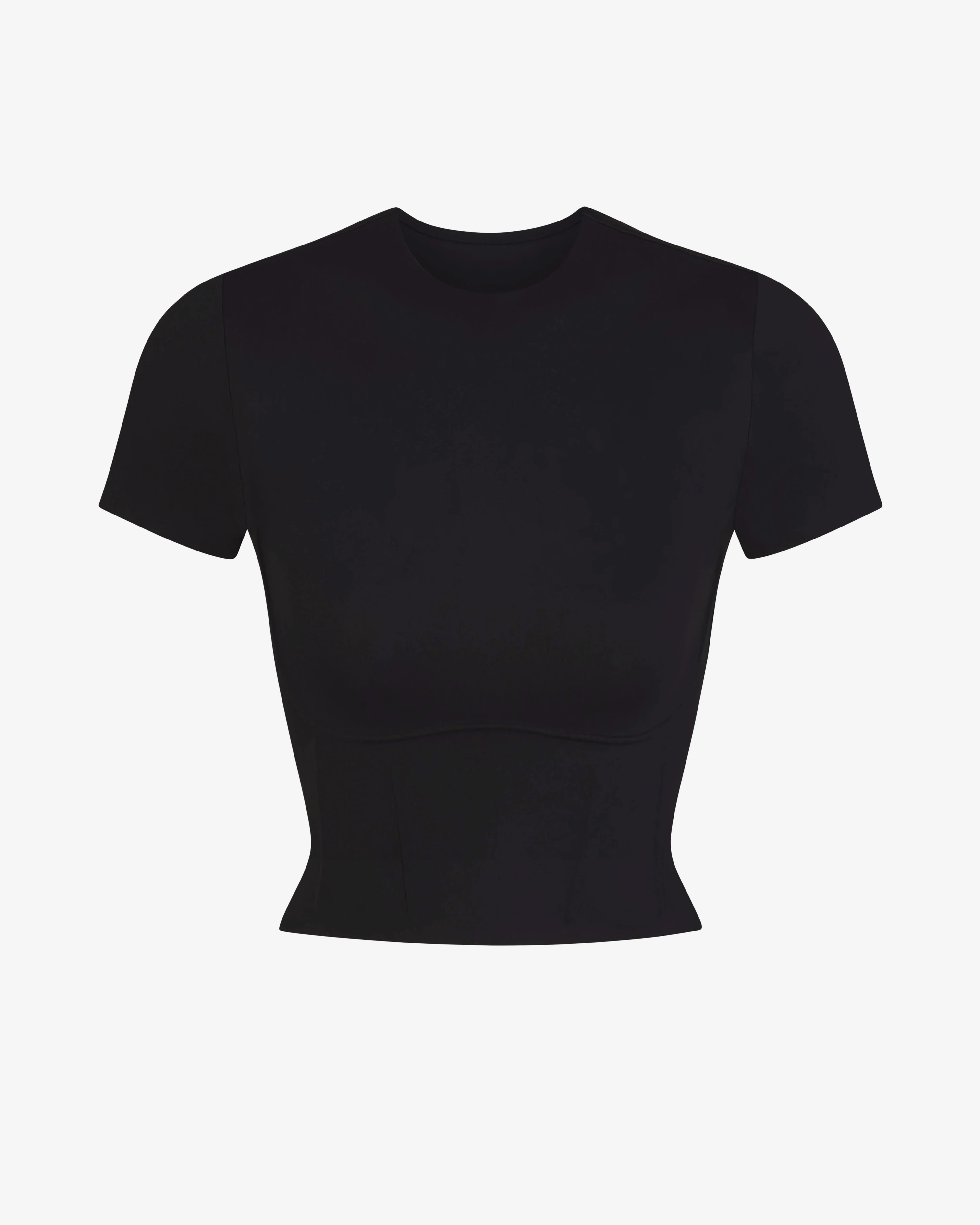 NikeSKIMS - Women's Corset Cropped Top - (Obsidian)