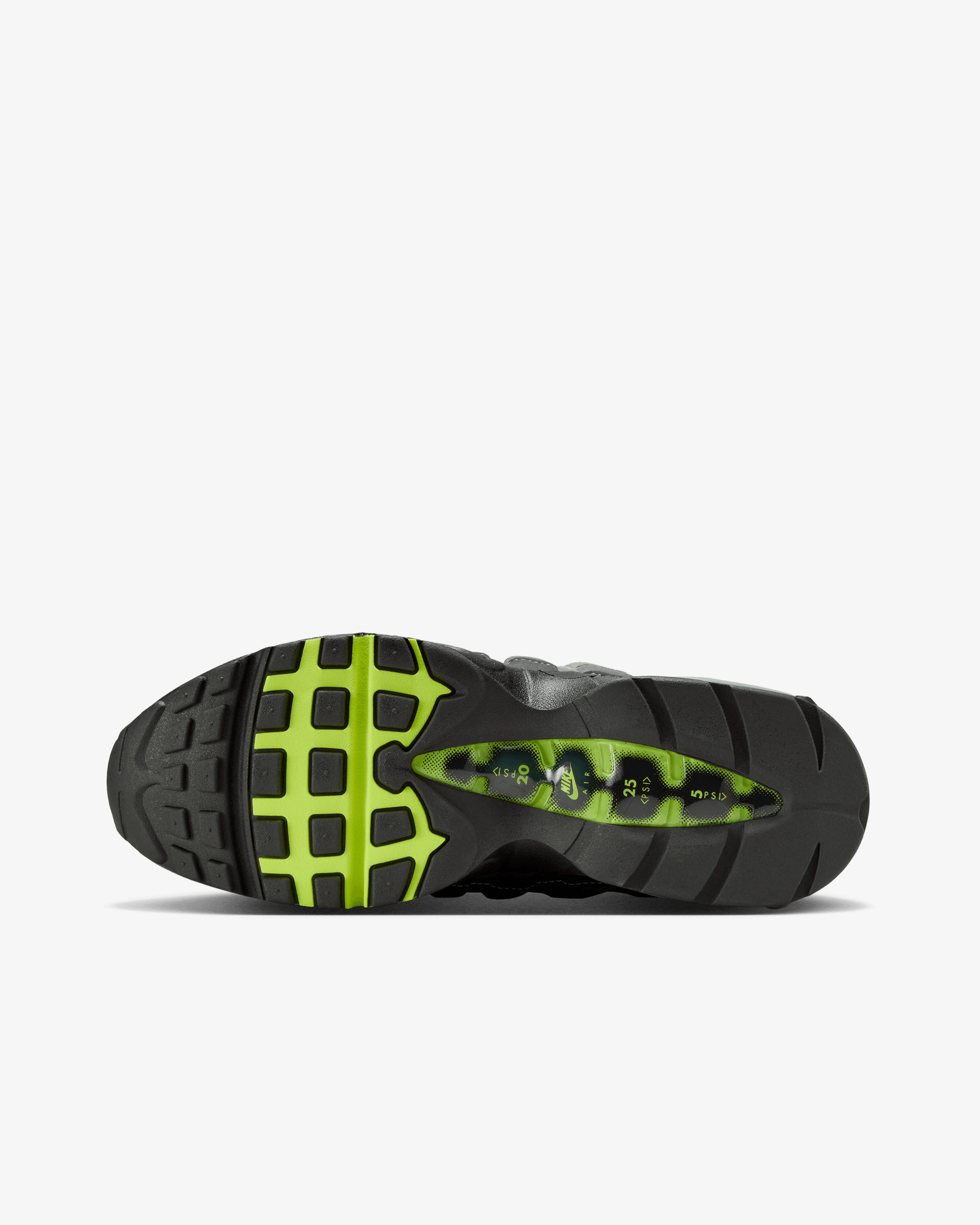 Nike - Women's Air Max 95 OG Sneakers - (Black/Neon) - Image 5