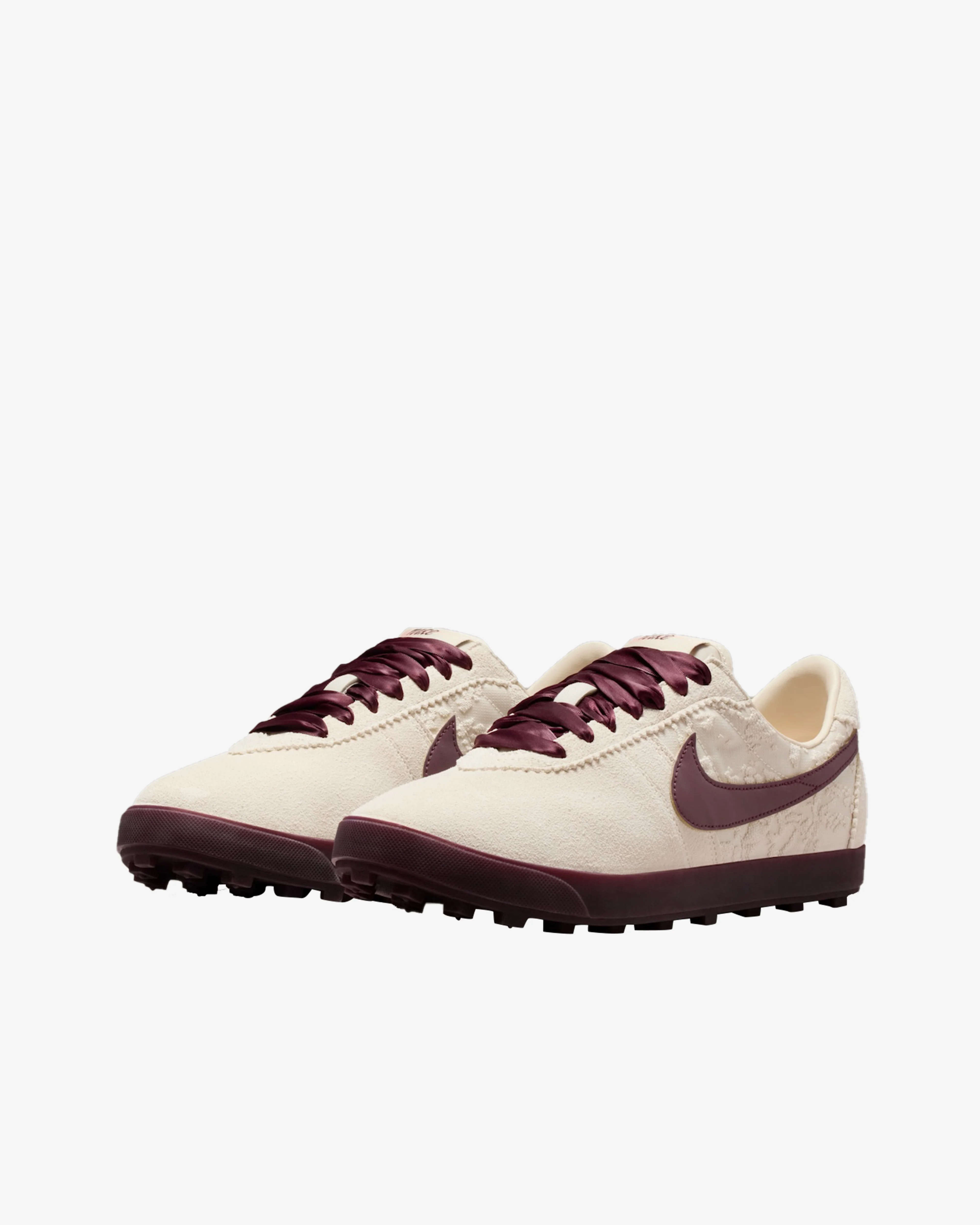 Nike - Women’s Astrograbber SE Sneakers - (Light Cream/Burgundy Crush) - Image 3