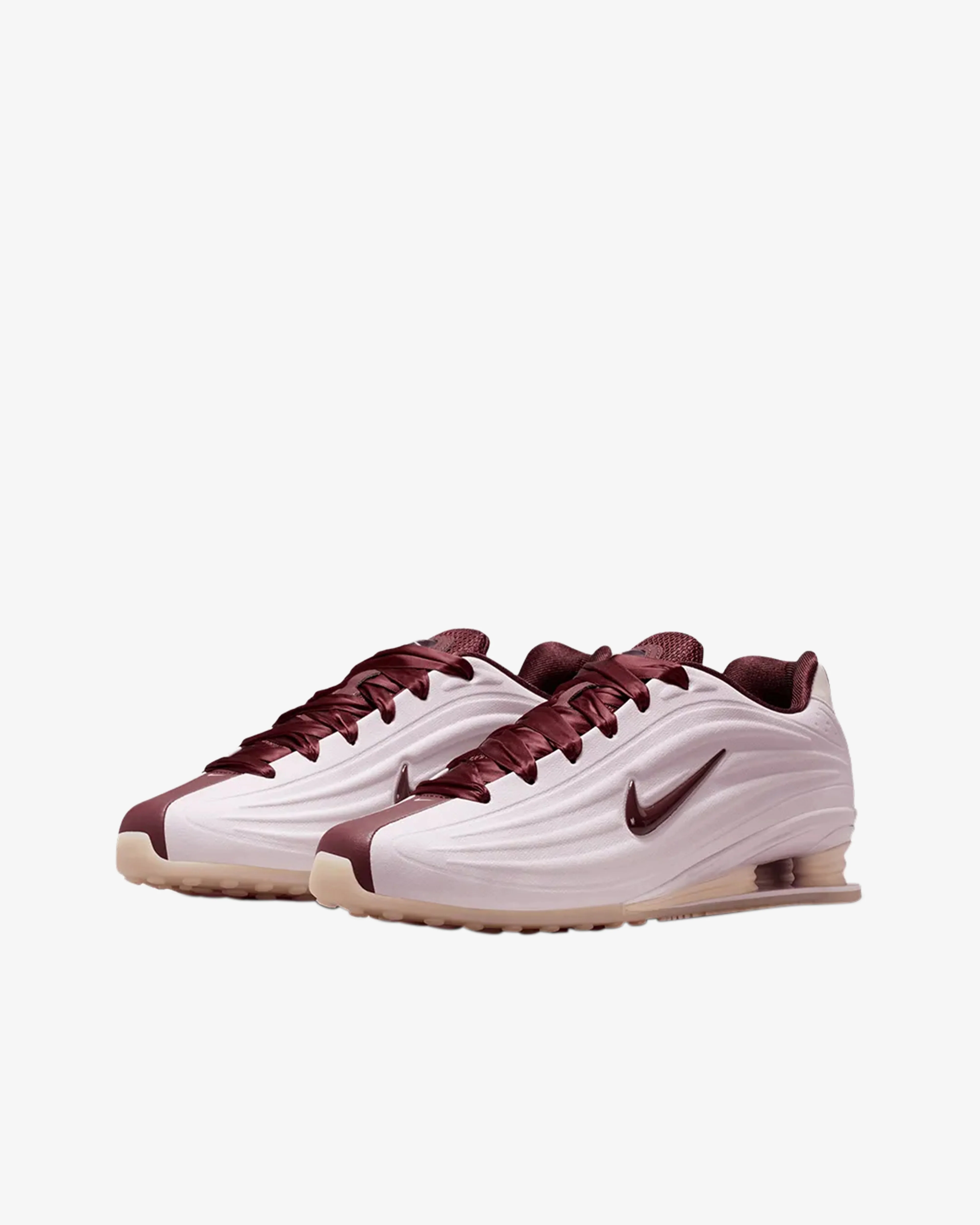 Nike - Women's Shox Z Sneakers - (Rose/Phantom/Burgundy Crush) - Image 3