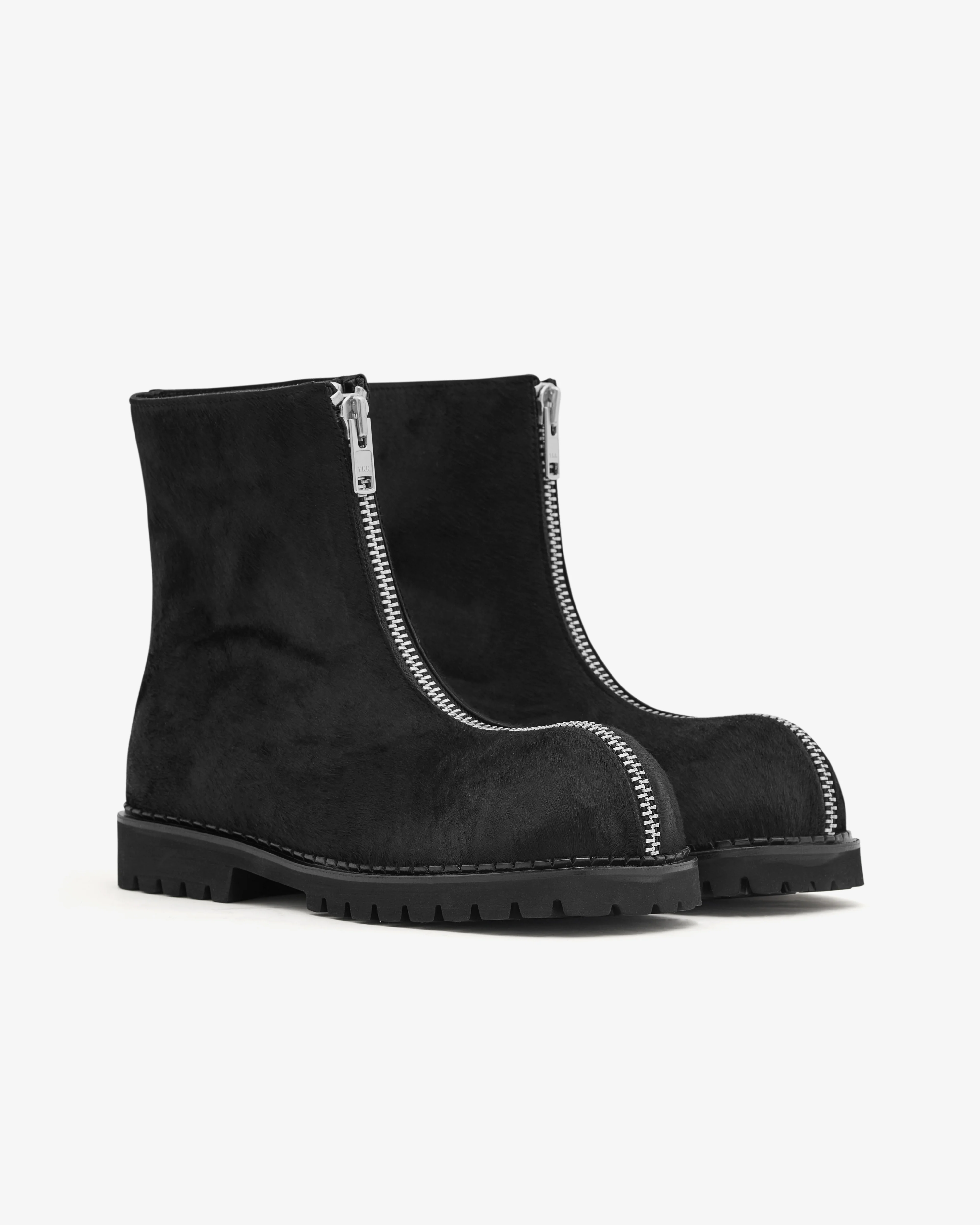 No Idea - Men's Big Foot 2 Zip 2 Layer Boots - (Black Pony) - Image 3