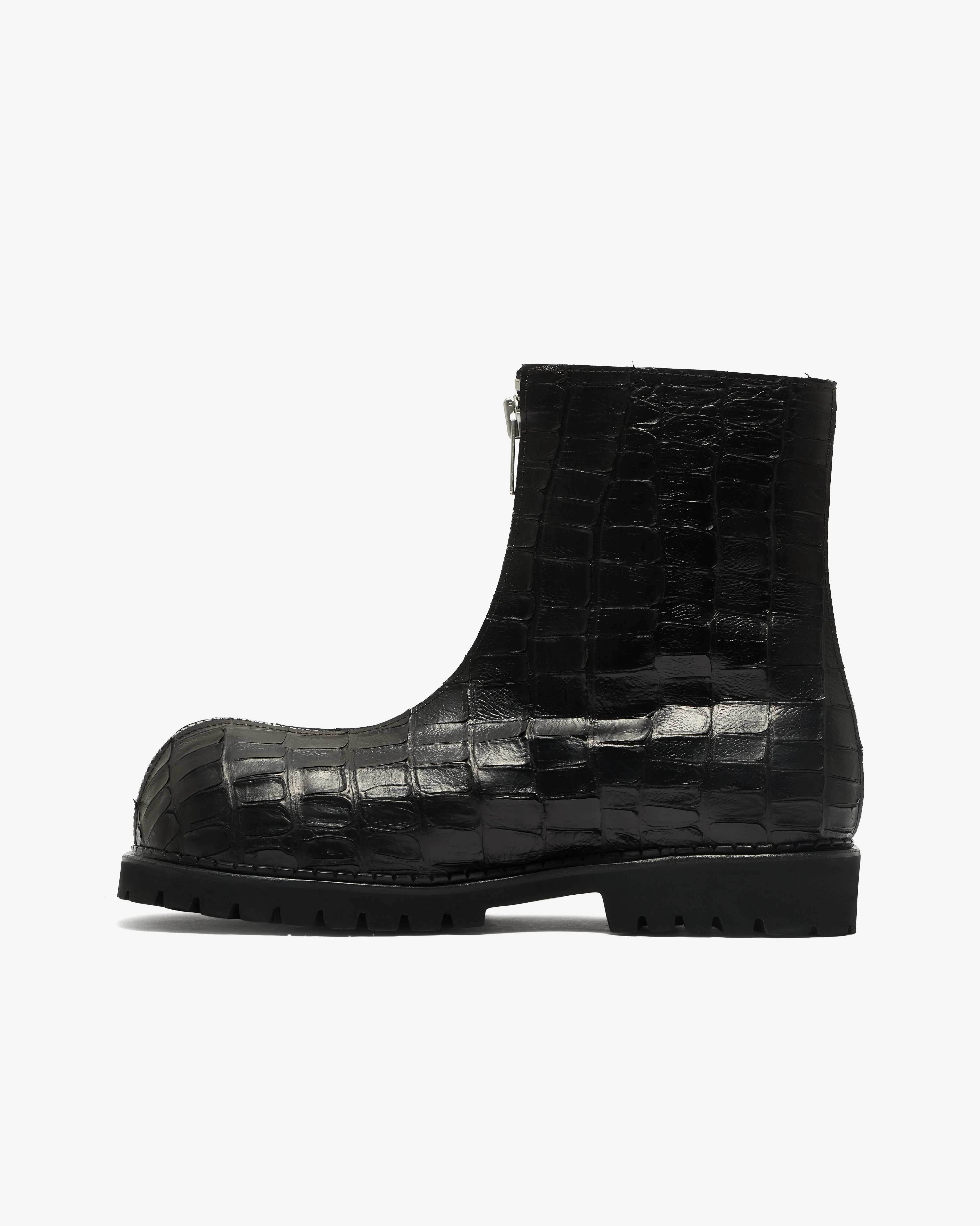 No Idea - Men's Big Foot 2 Zip 2 Layer Boots - (Black) - Image 2