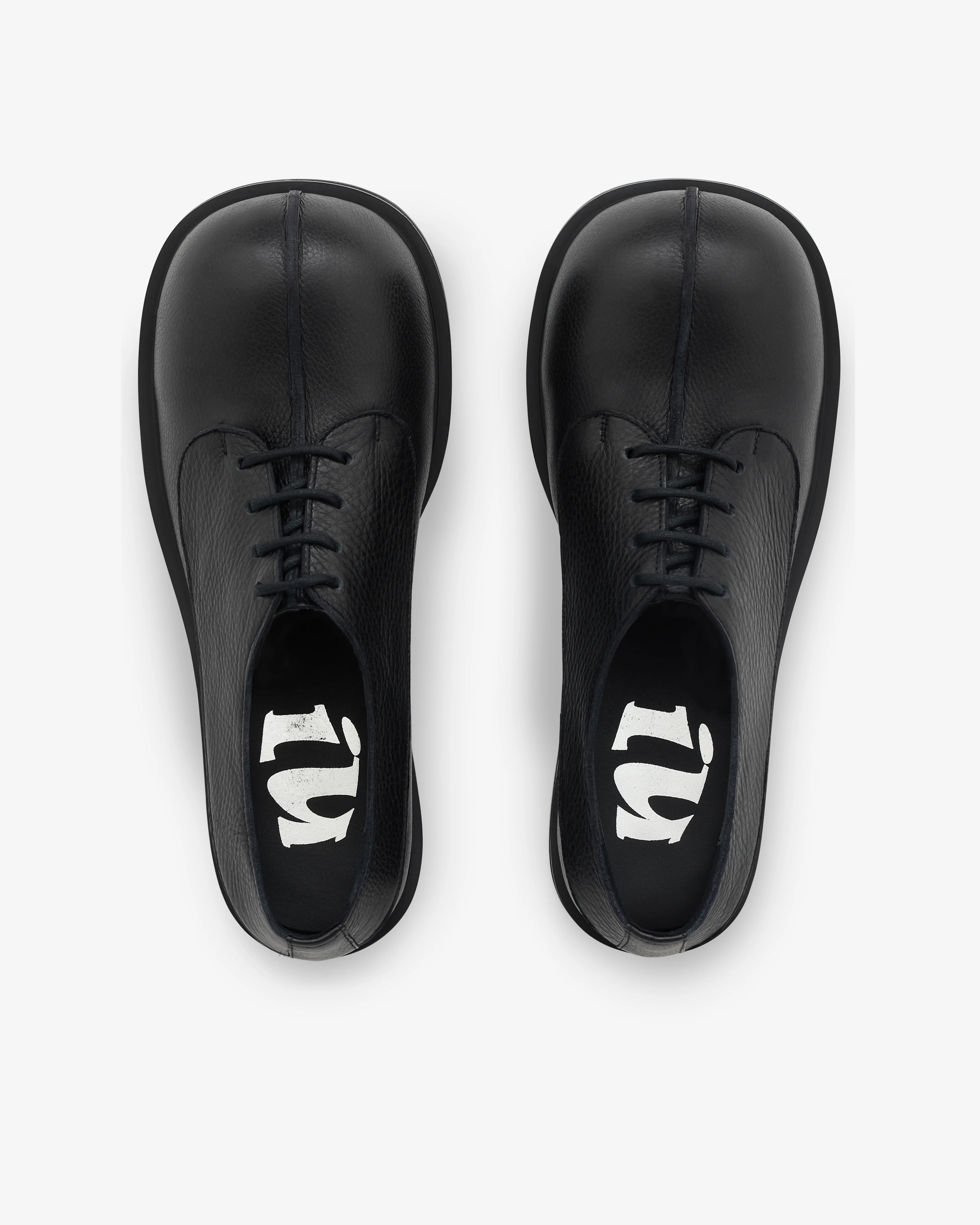 No Idea - Men's Big Foot Full Grain Derby - (Black) - Image 4